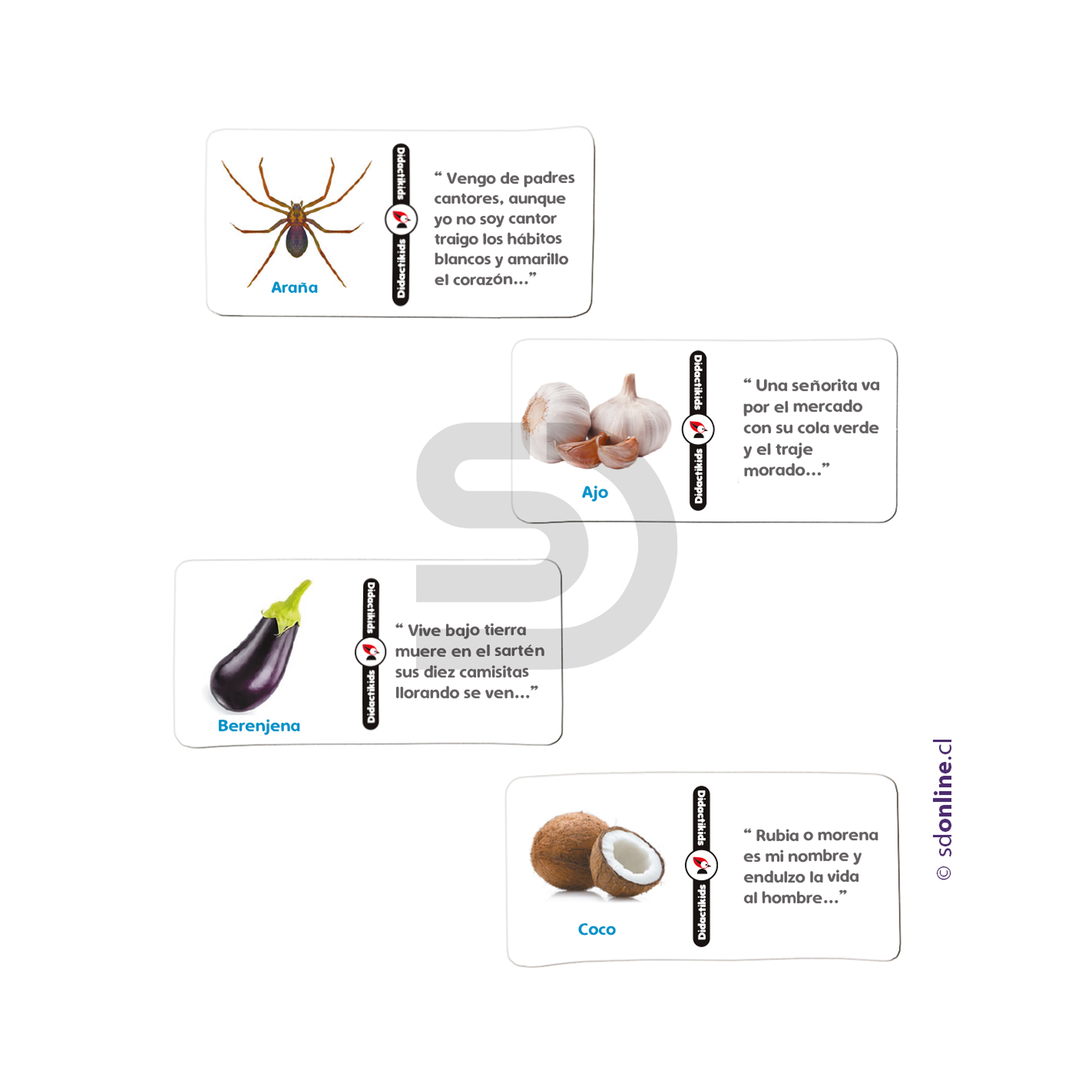 Dominó de adivinanzas Eco 1