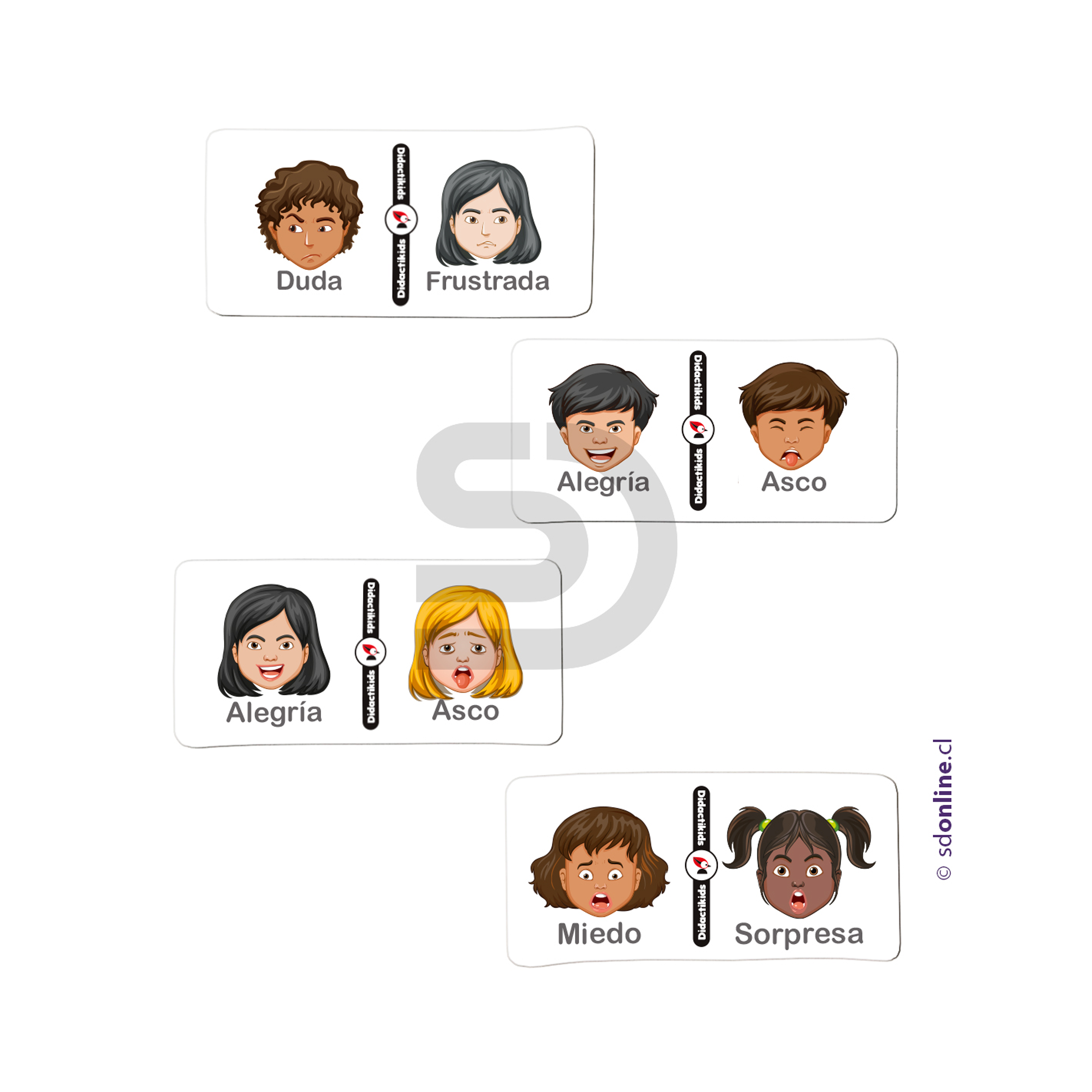 Dominó de emociones - Vol 1 Eco 1