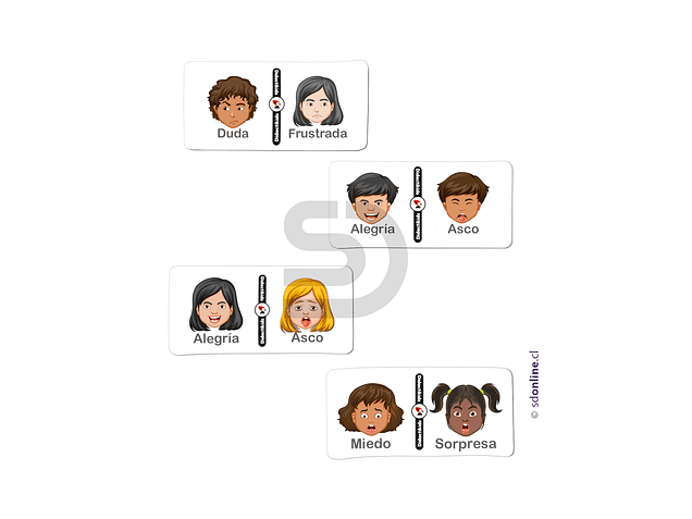 Dominó de emociones - Vol 1 Eco 1