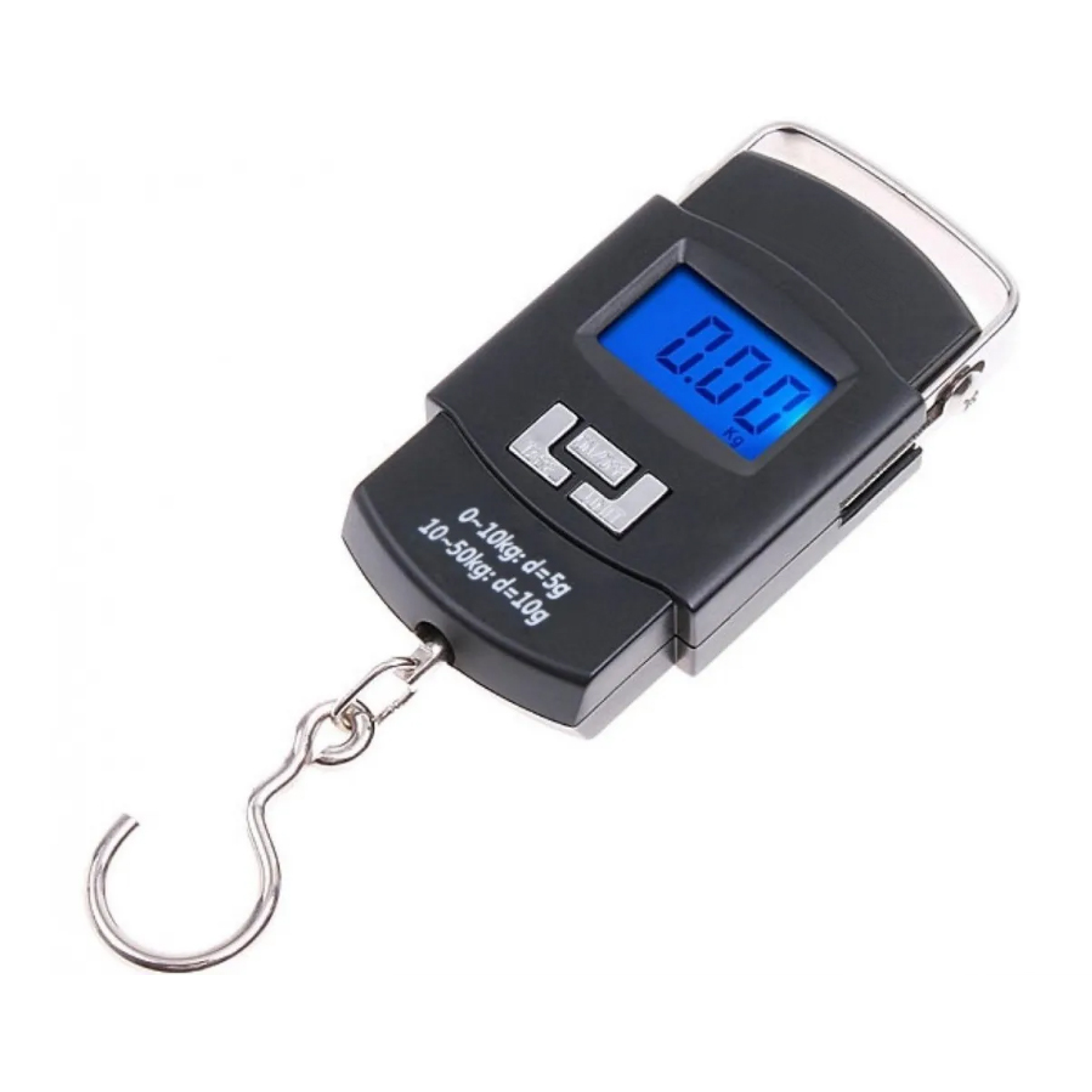 Balanza electrónica portátil + pilas  50 kilos 1