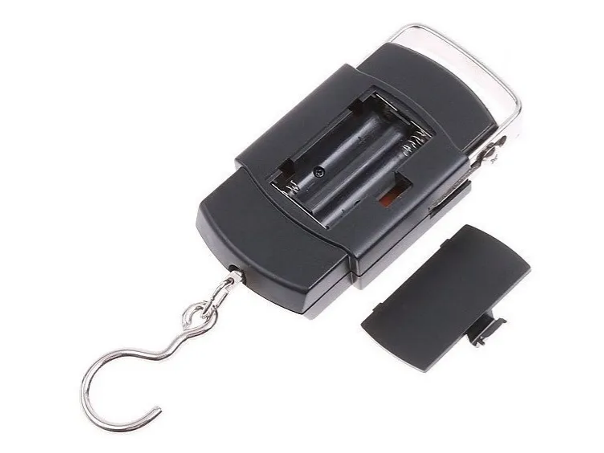 Balanza electrónica portátil + pilas  50 kilos 3