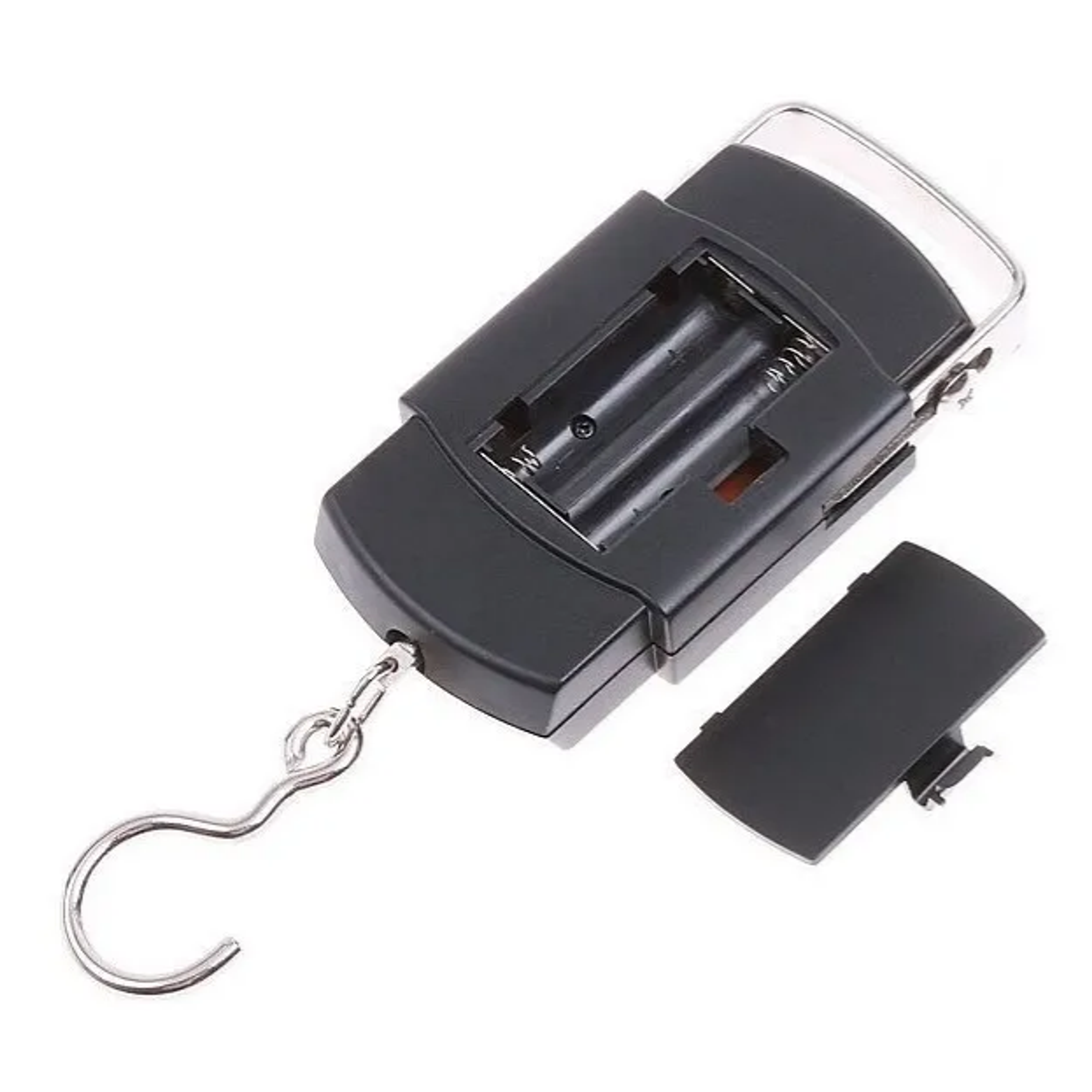 Balanza electrónica portátil + pilas  50 kilos 3