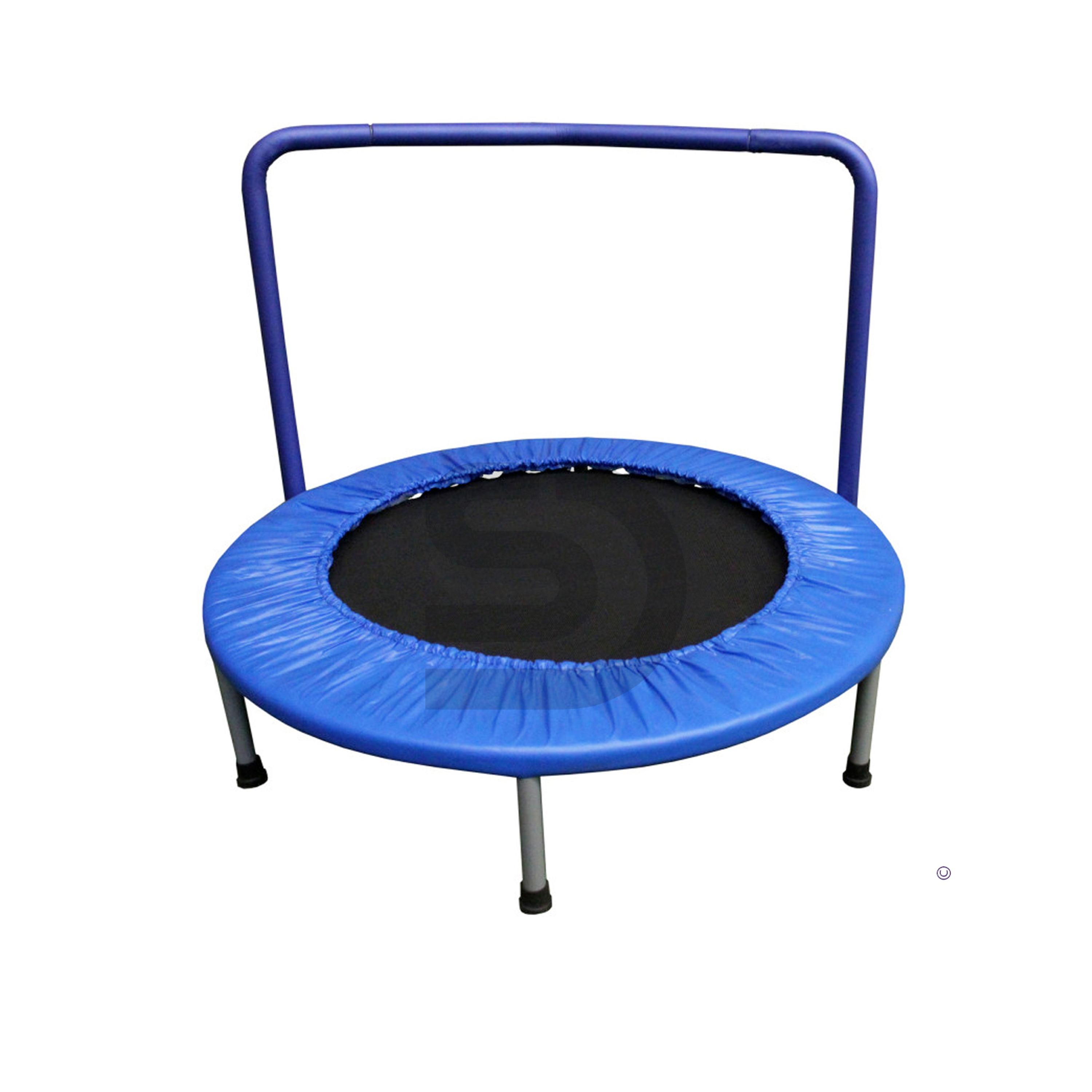 Cama elástica trampolín con o sin agarre azul 1