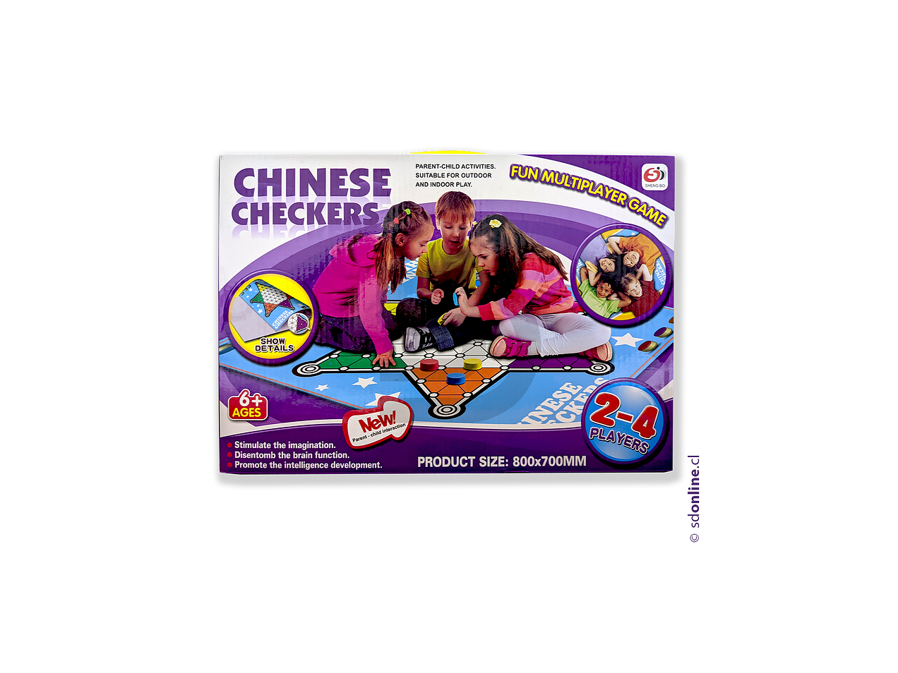 Alfombra tablero chino 80x70 cms 1