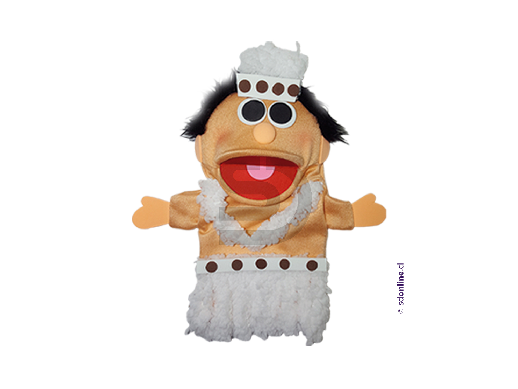 Títeres trajes típicos norte centro y sur de Chile 10Und 4