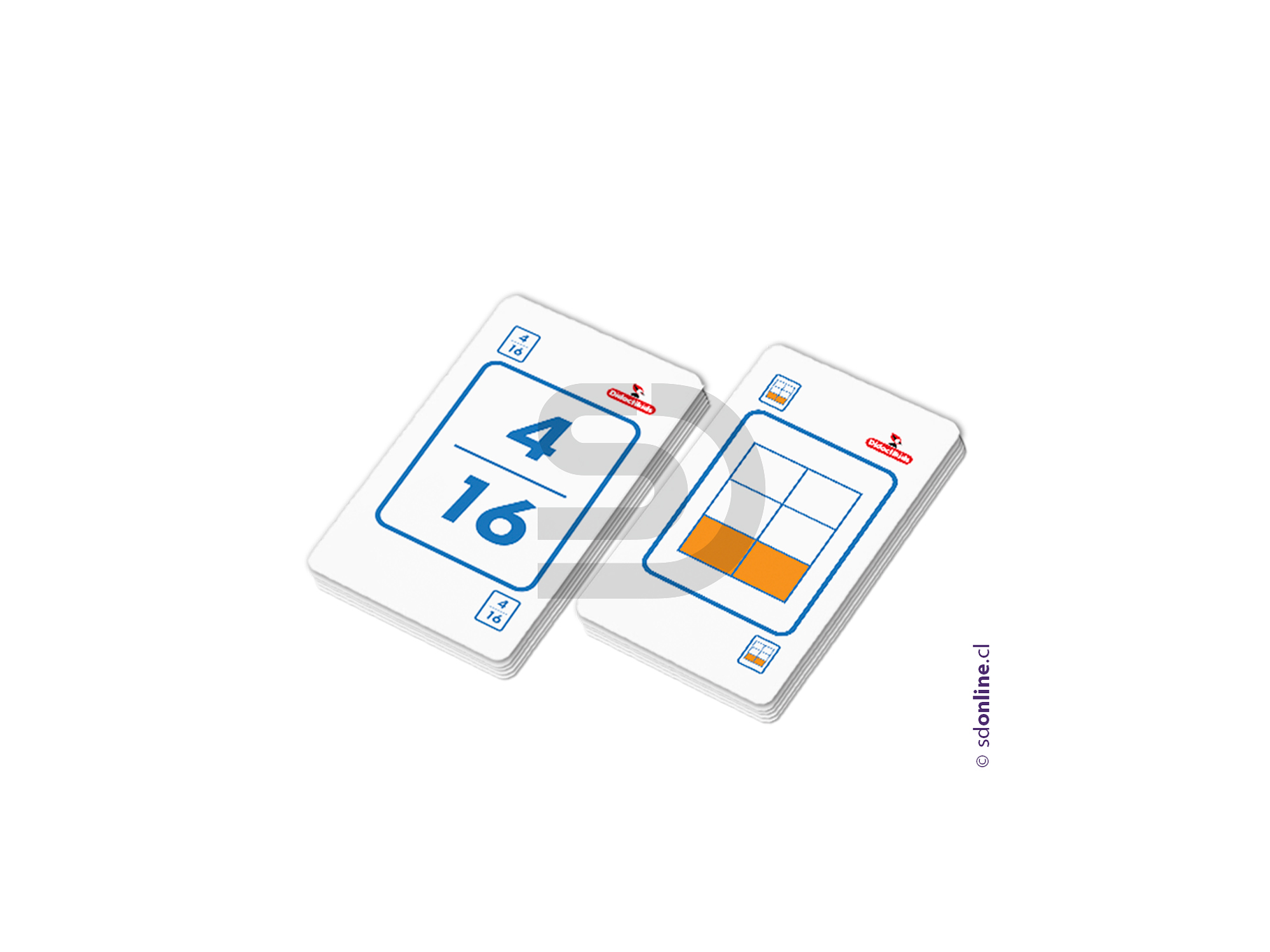 Naipe de fracciones 1