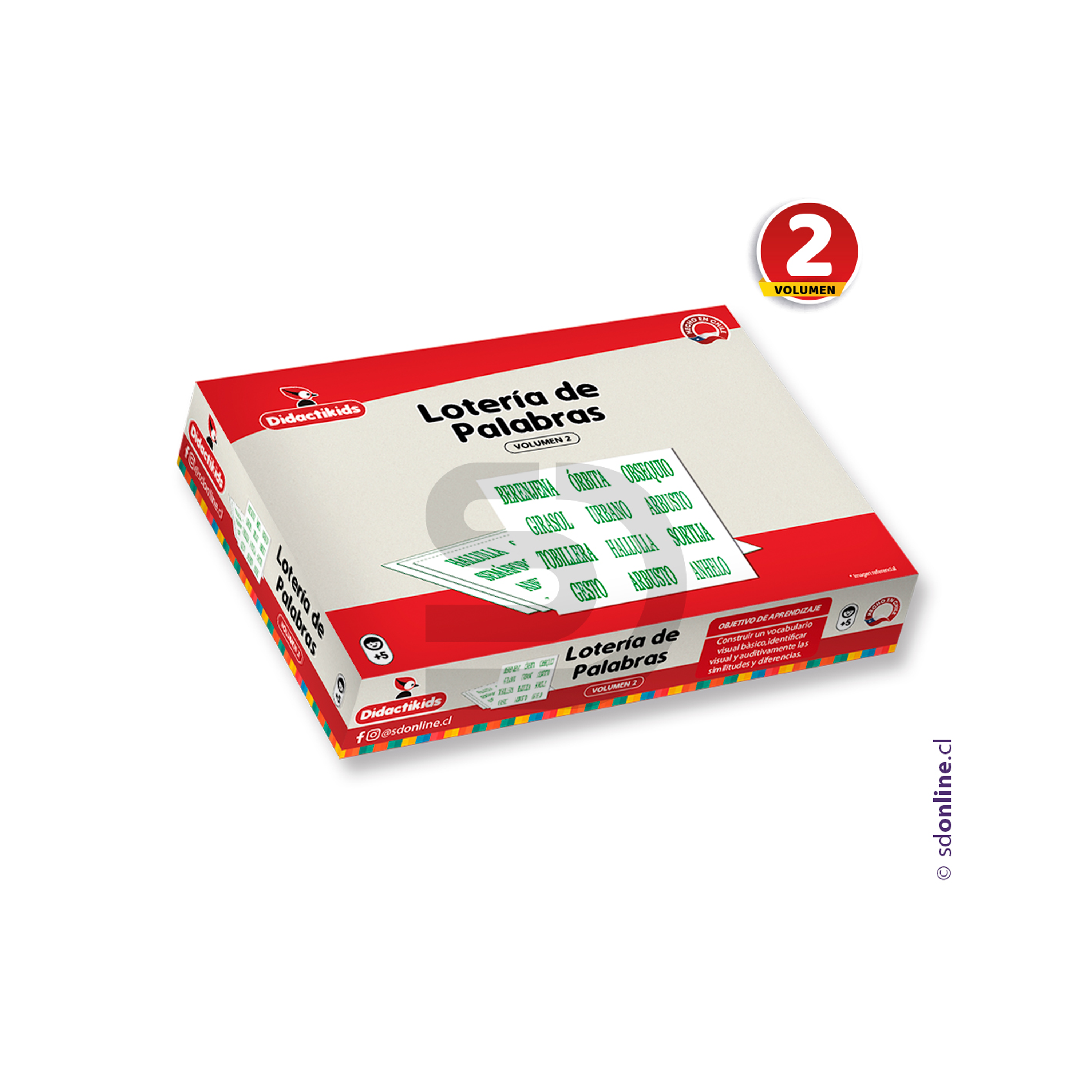 Lotería de palabras - Vol 2 1