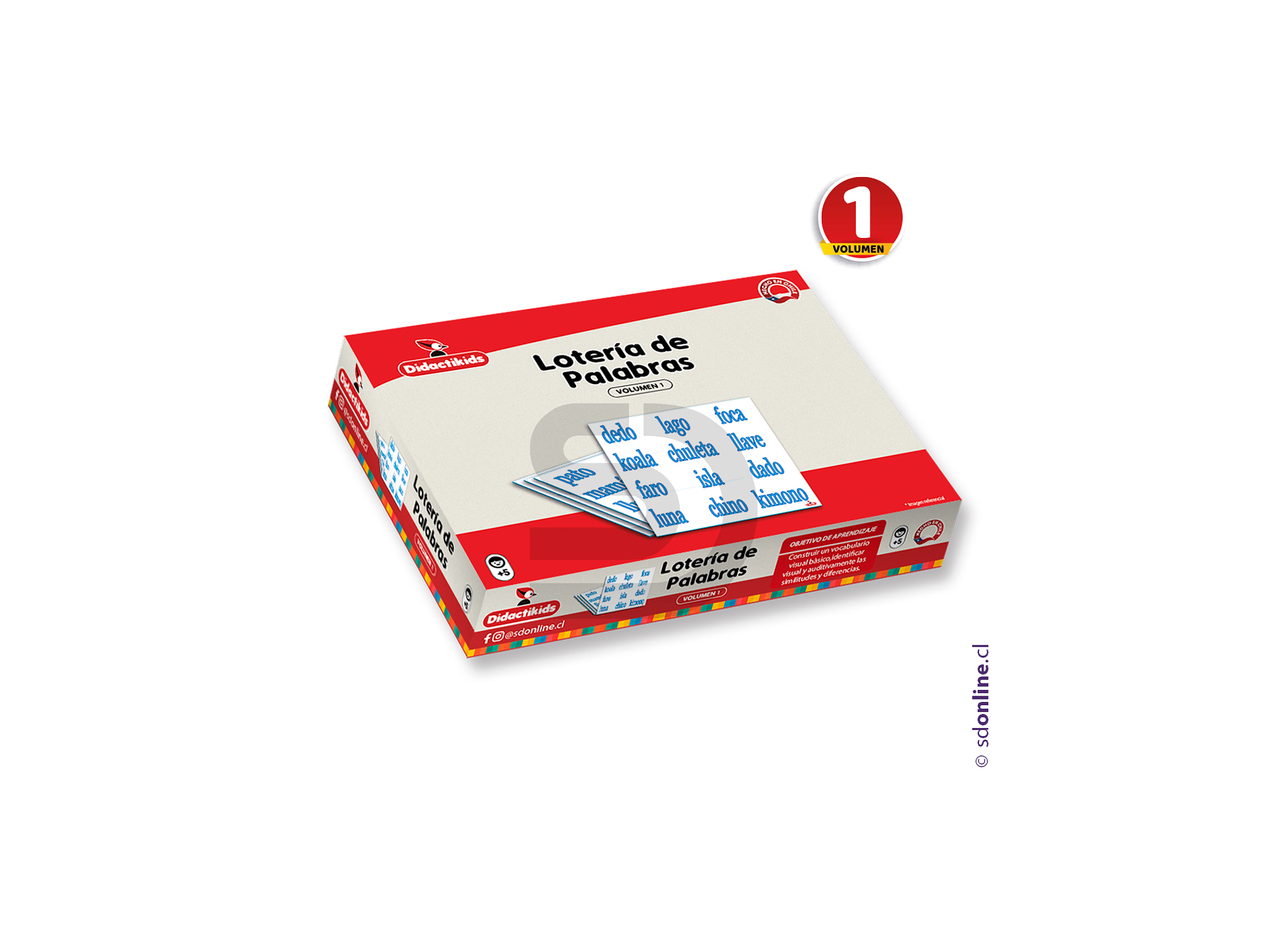 Lotería de palabras - Vol 1 1