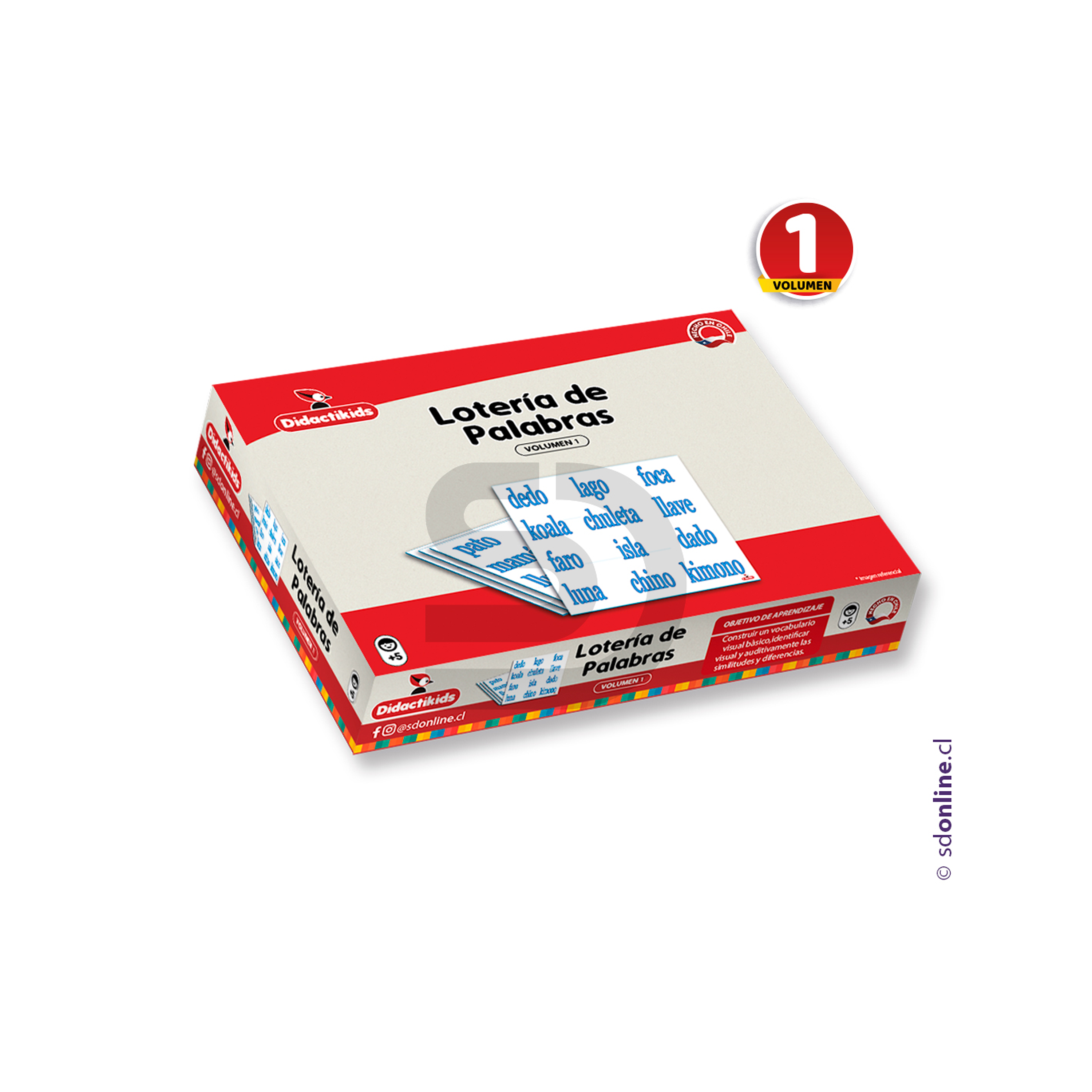 Lotería de palabras - Vol 1 1