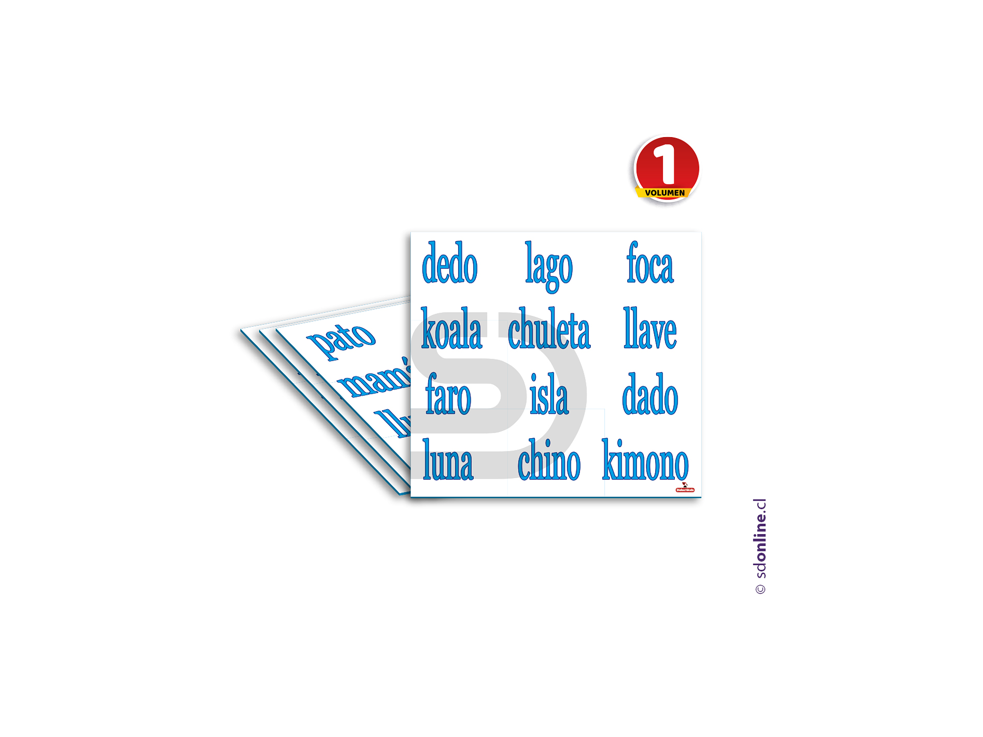 Lotería de palabras - Vol 1 2