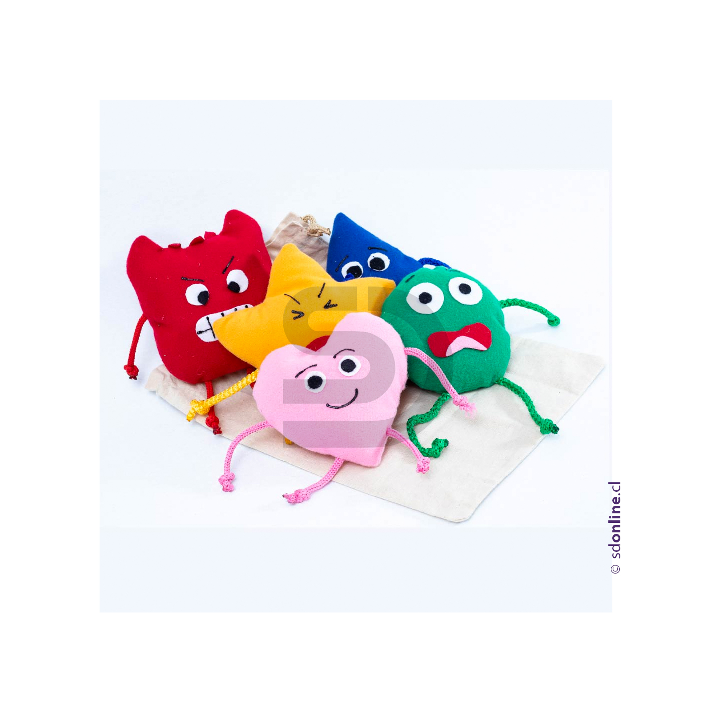 Muñecos de las emociones 1