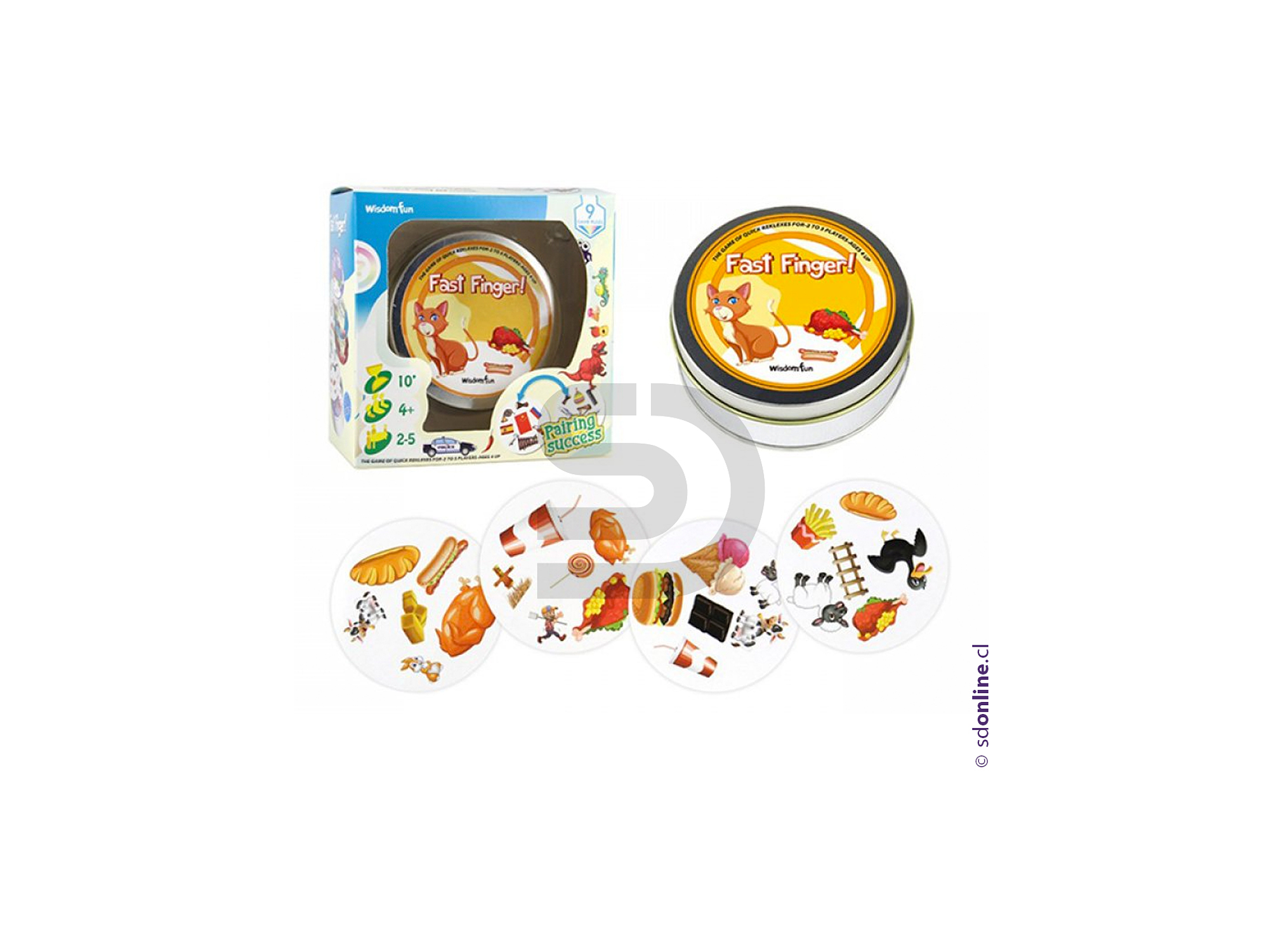 Dedos rápidos - animales - comida 1