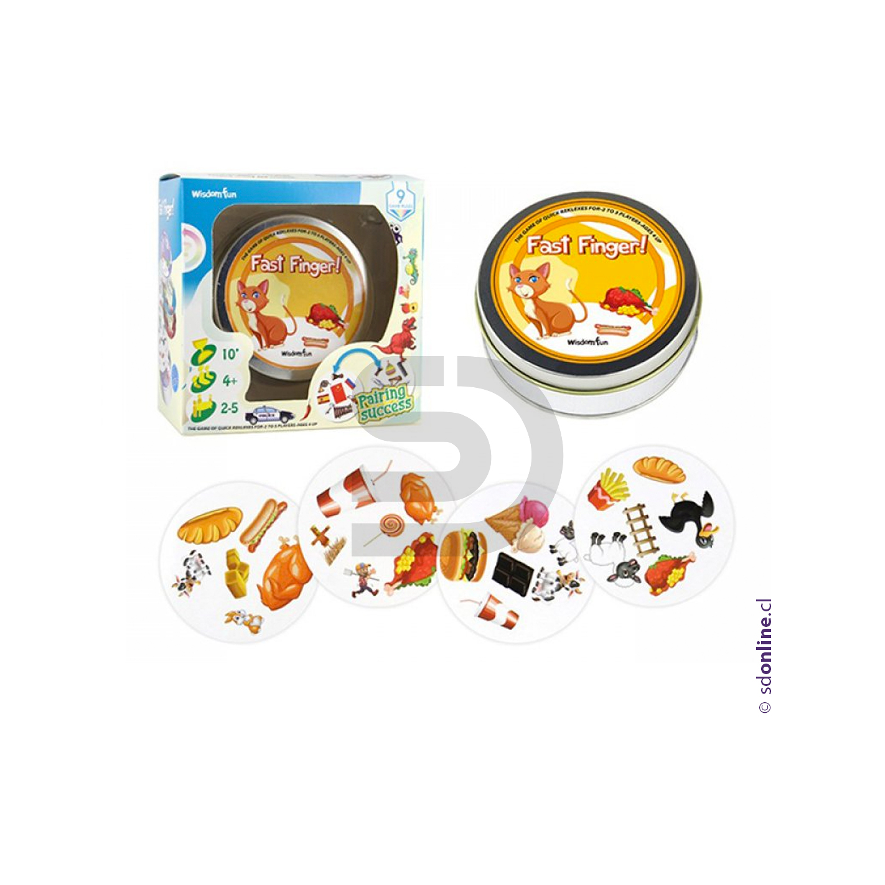 Dedos rápidos - animales - comida 1