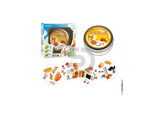 Dedos rápidos - animales - comida 1