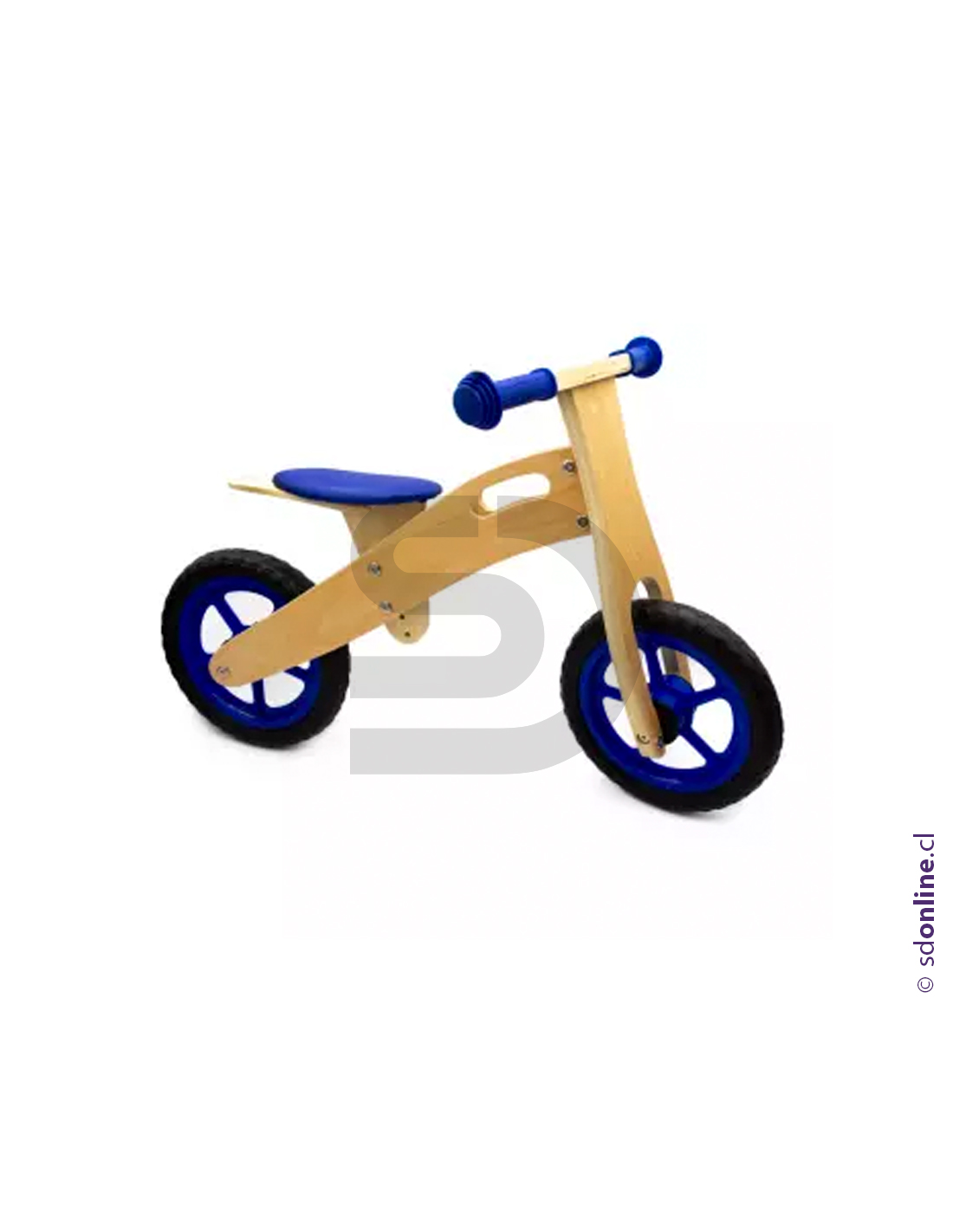 Bicicleta de madera