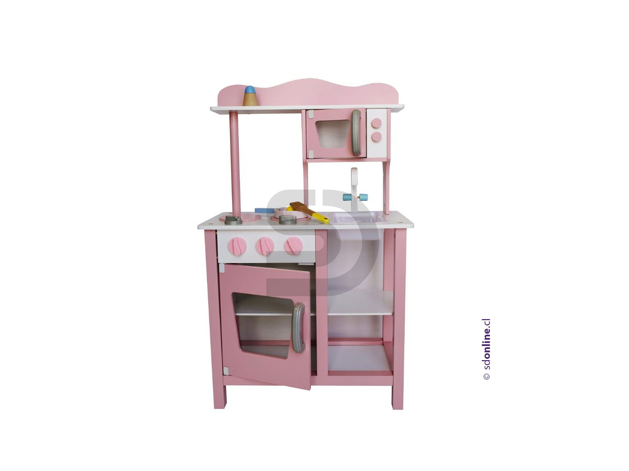 Kit cocina completa rosa 1