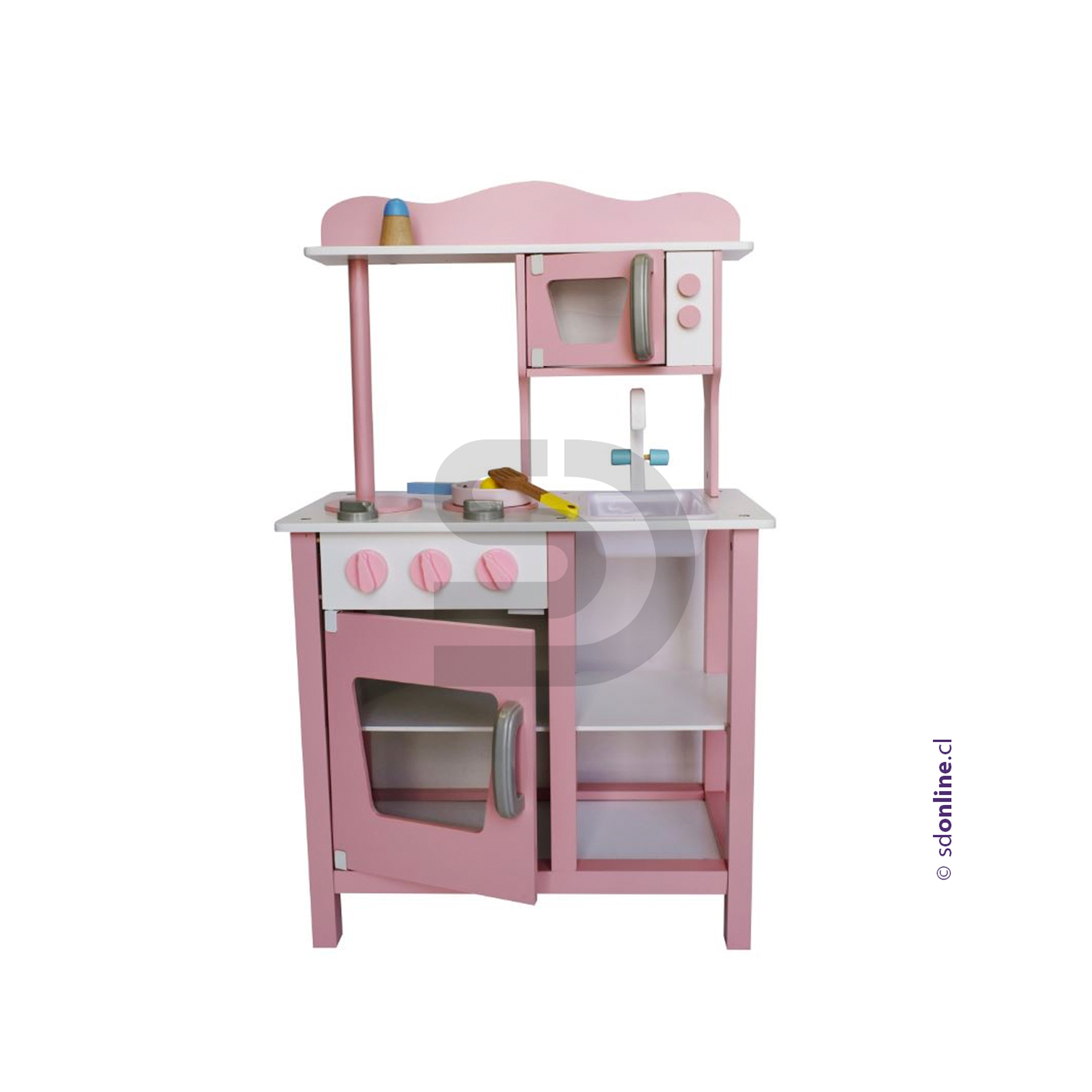 Kit cocina completa rosa 1