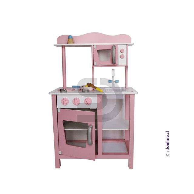 Kit cocina completa rosa