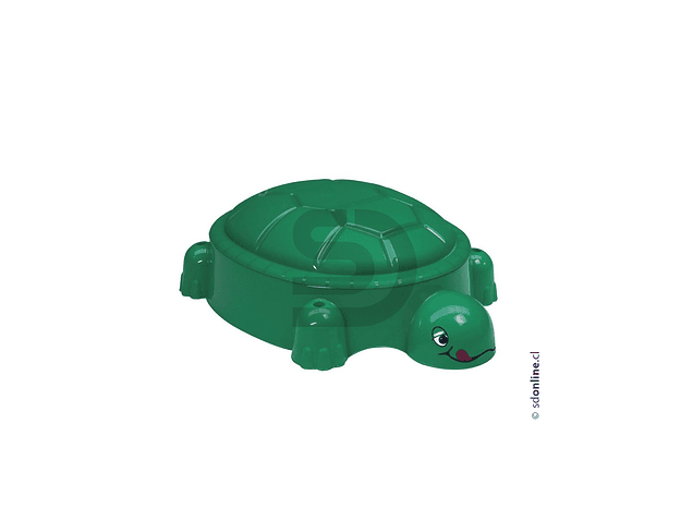 Caja de arena con tapa tortuga 2