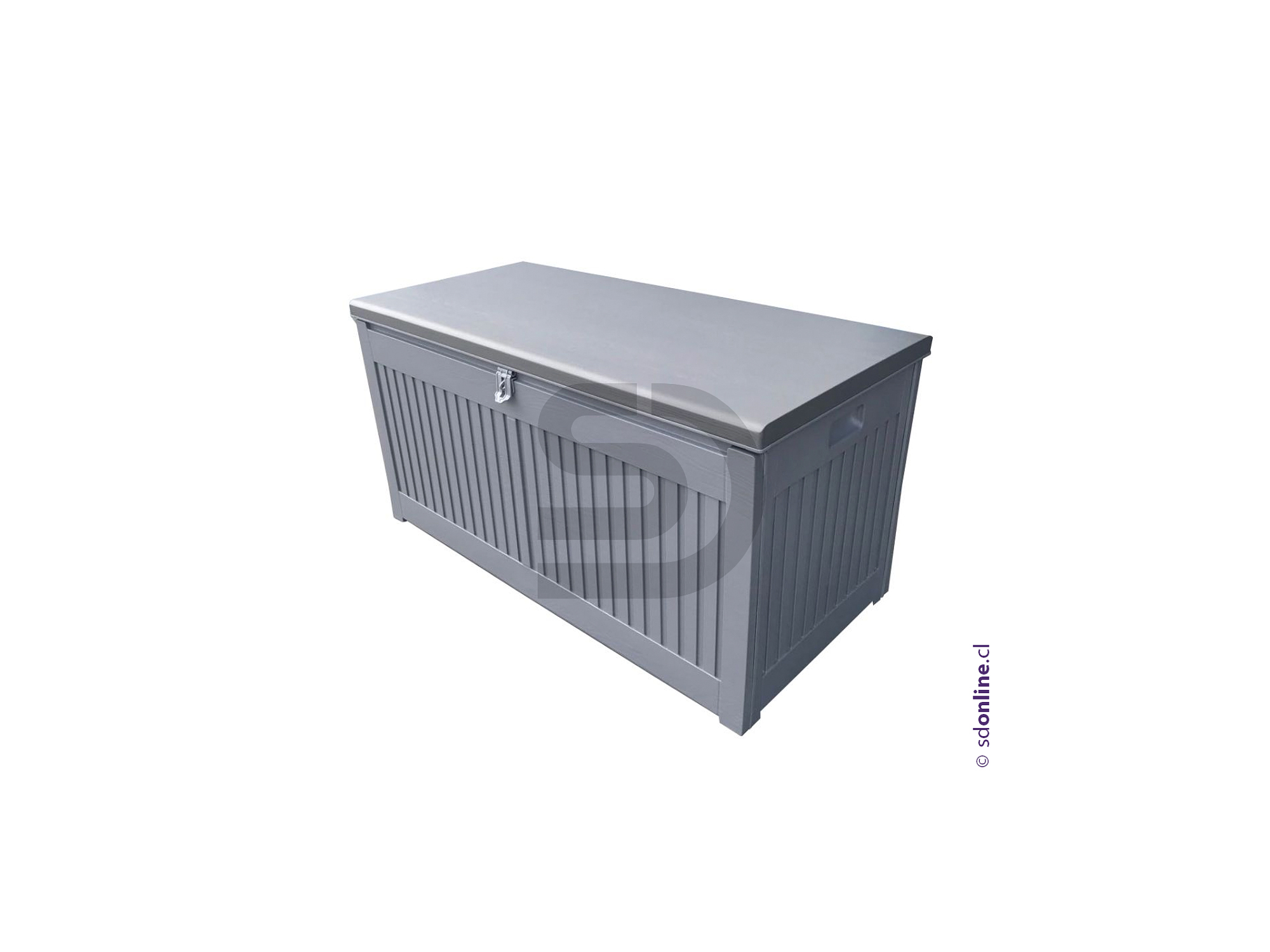 Caja organizadora 190 Lts. gris.  1