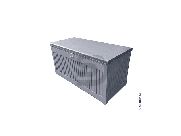 Caja organizadora 190 Lts. gris.  1