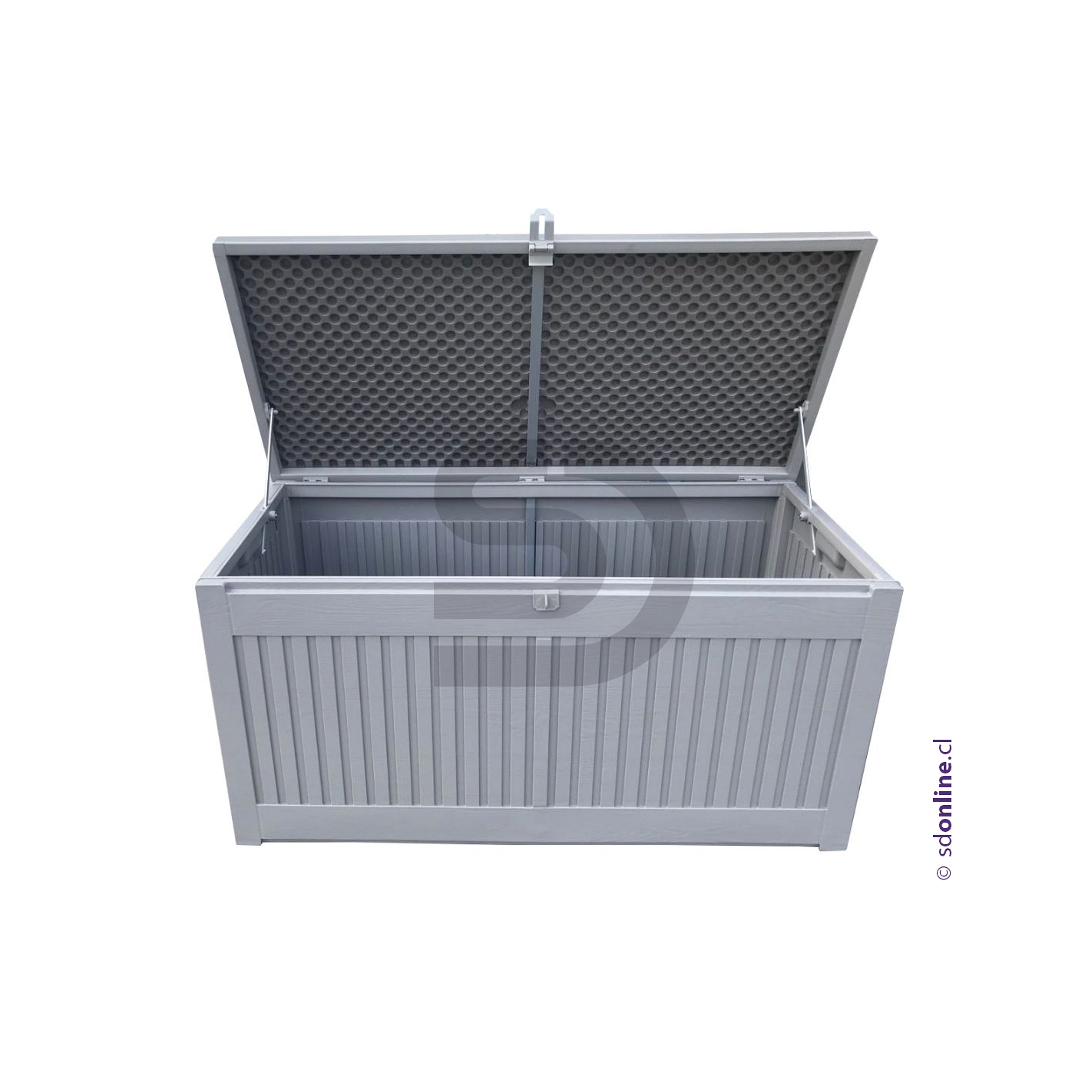 Caja organizadora 190 Lts. gris.  2