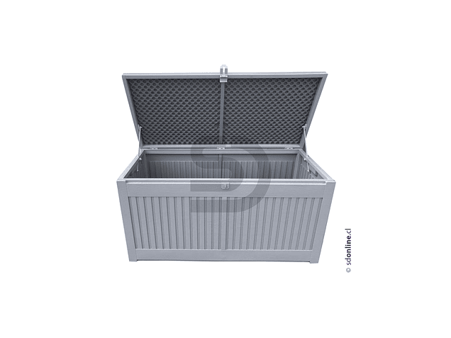 Caja organizadora 190 Lts. gris.  2