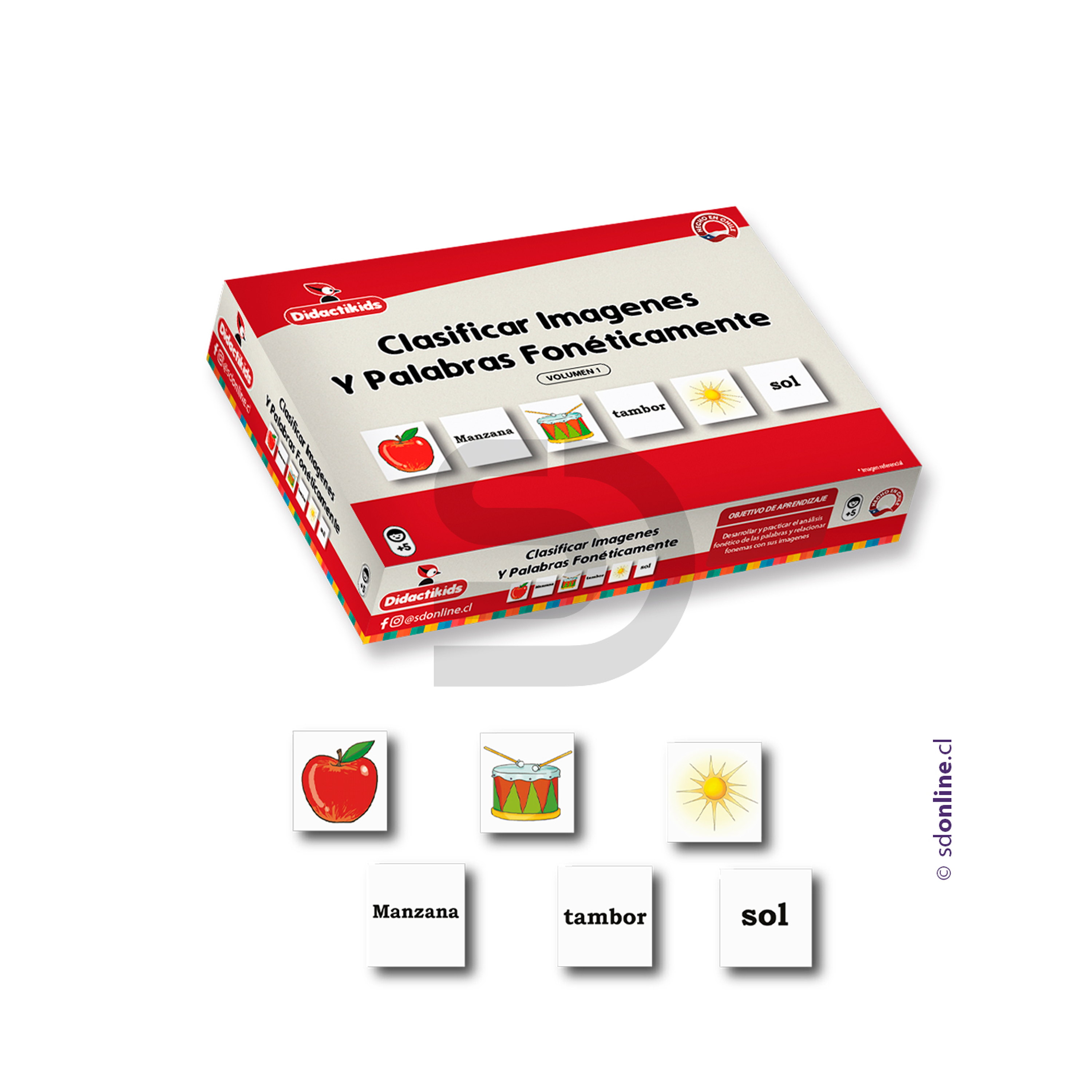 Clasificar imagenes y palabras fonéticamente 1