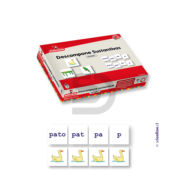 Descompone sustantivos - Vol 1