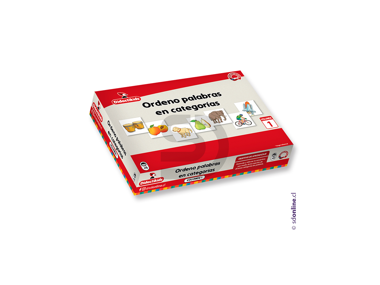 Ordeno palabras en categorías - Vol 1 1