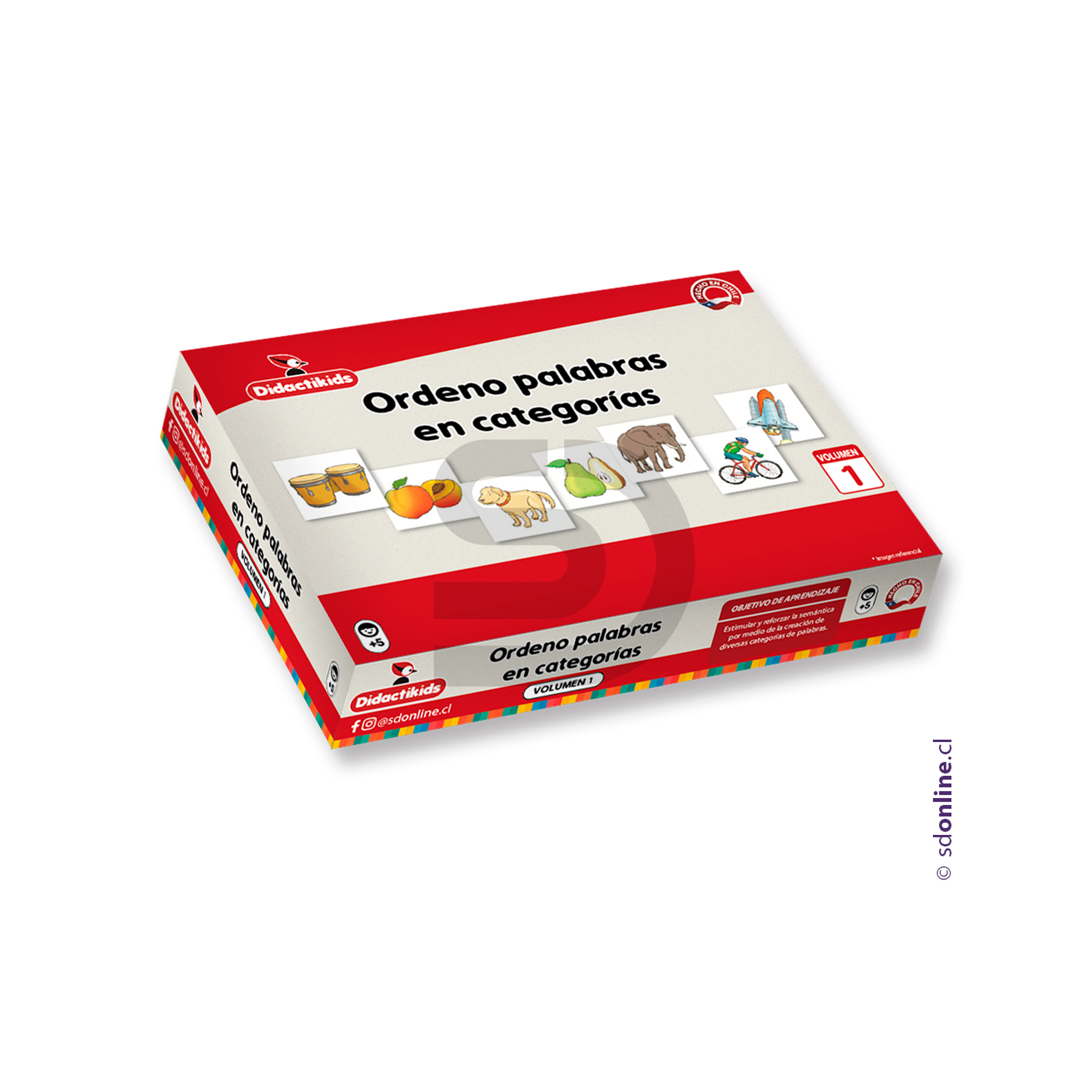 Ordeno palabras en categorías - Vol 1 1