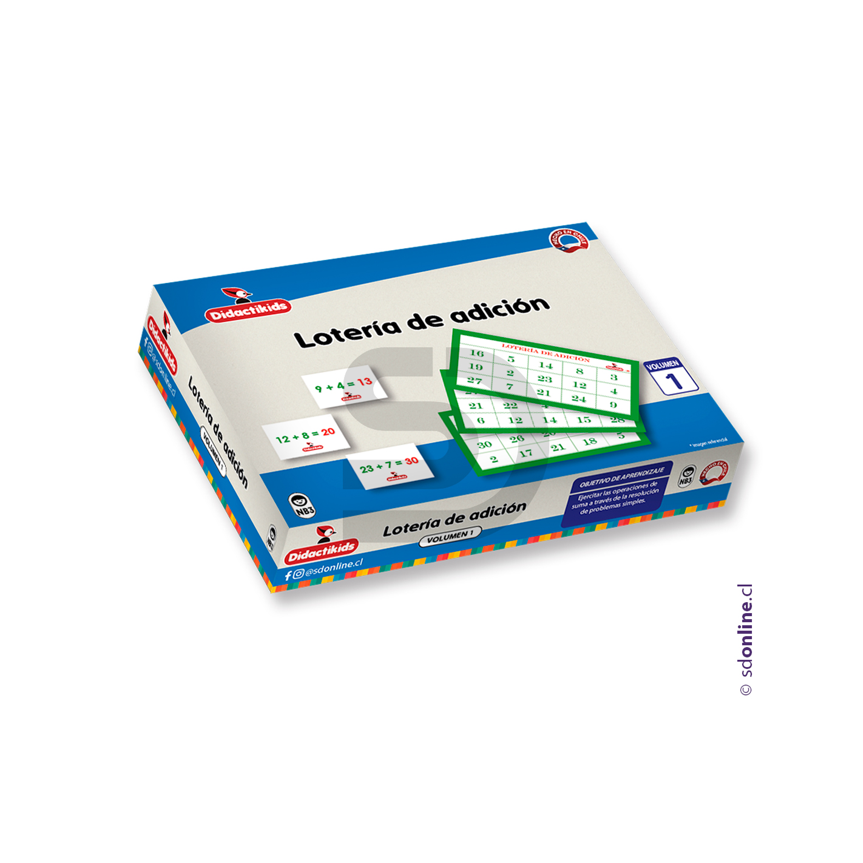 Lotería de adición 1