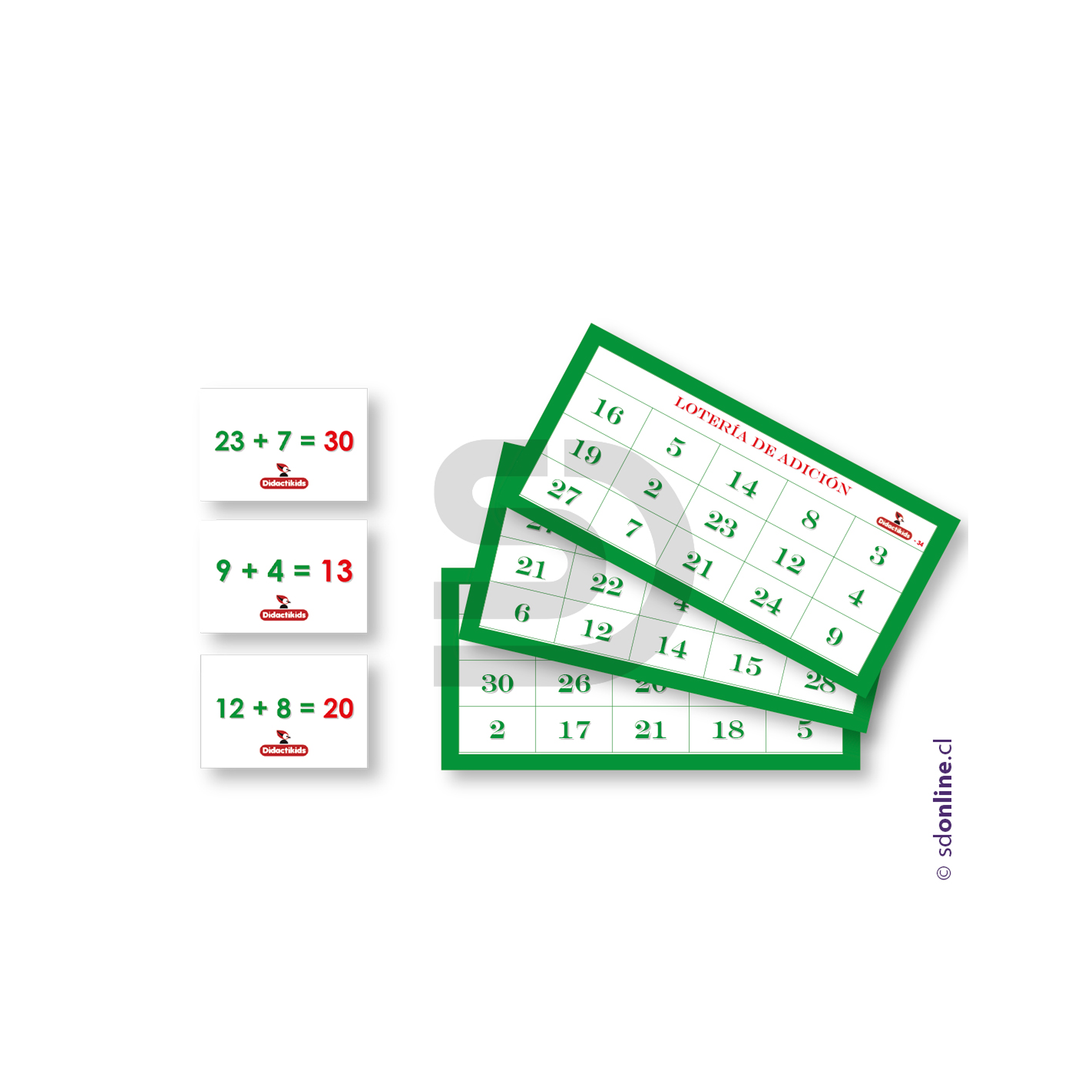 Lotería de adición 2