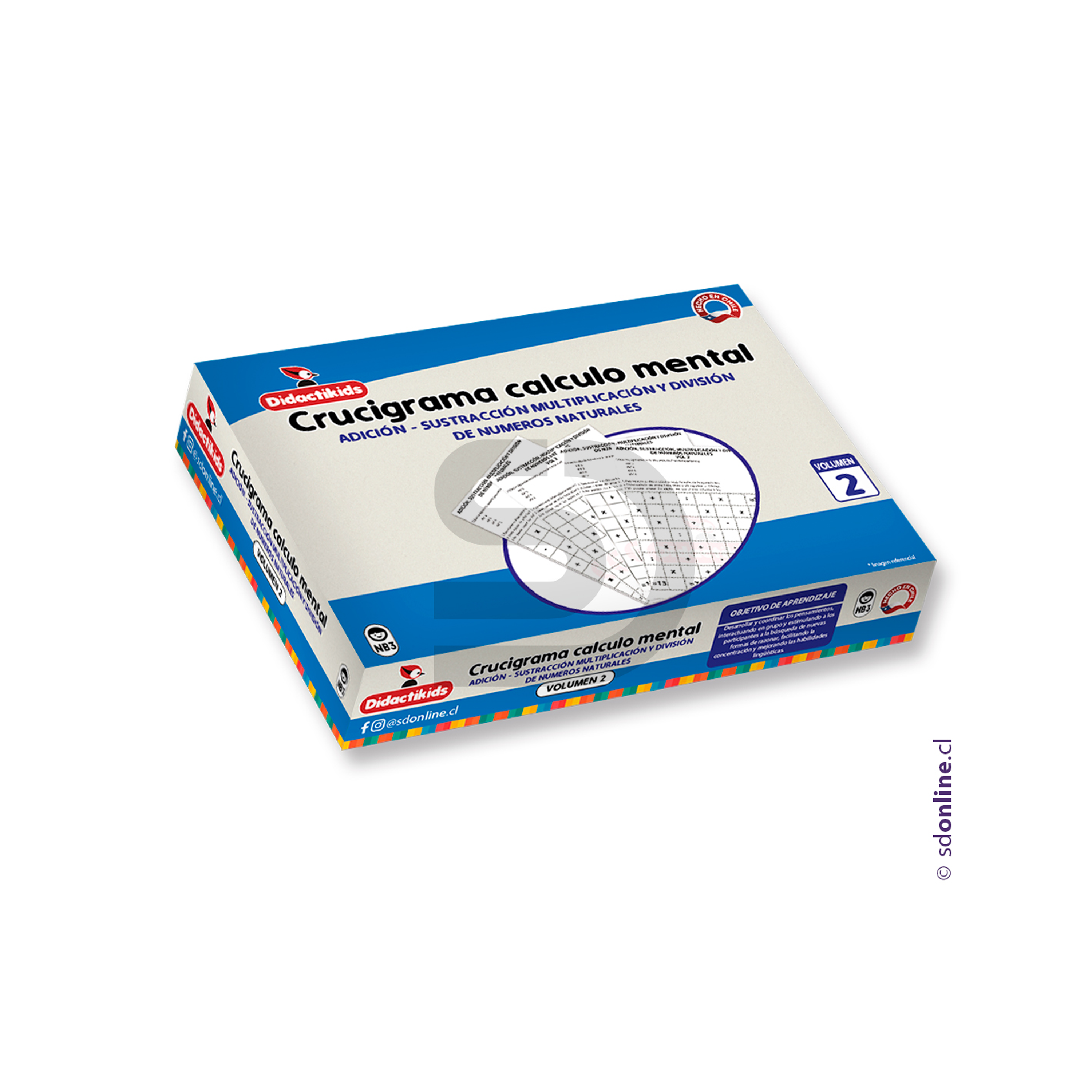 Crucigrama calculo mental - Vol 2 1