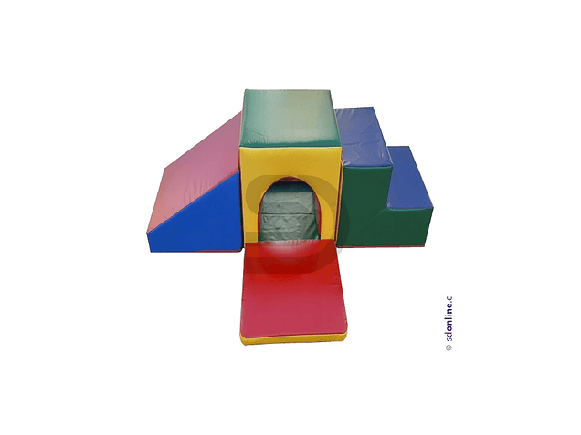 Set escalador espuma subterráneo  1