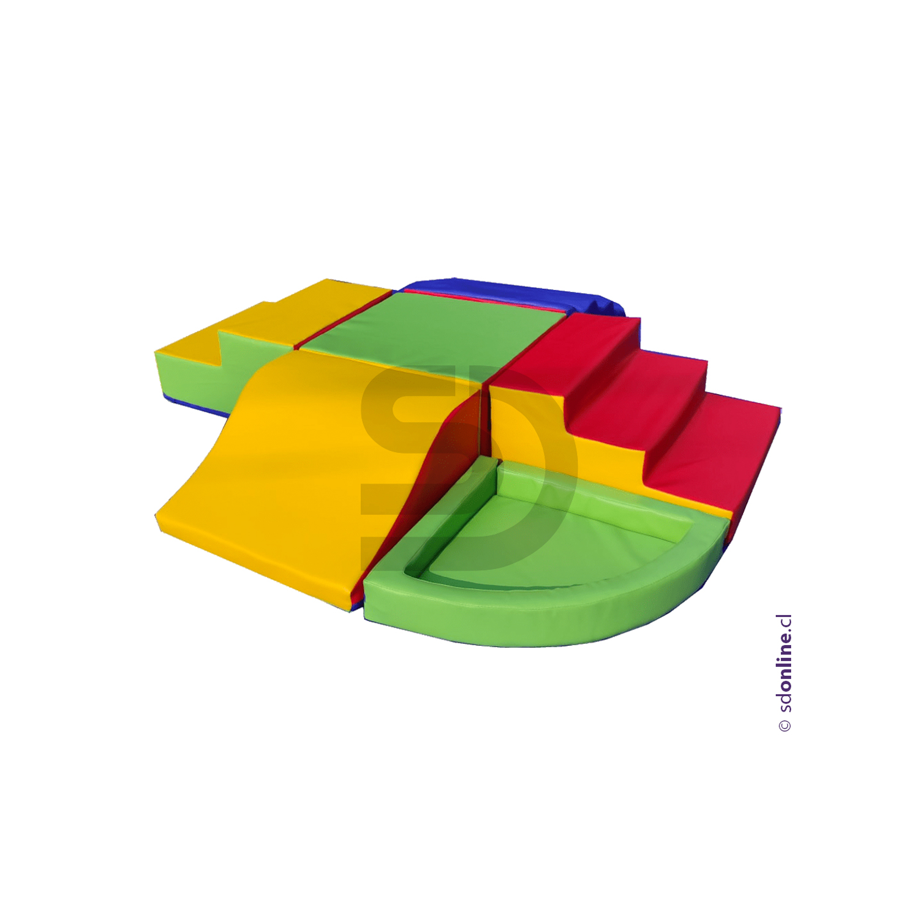 Set espuma mobiliario psicomotricidad 6 uds. 1