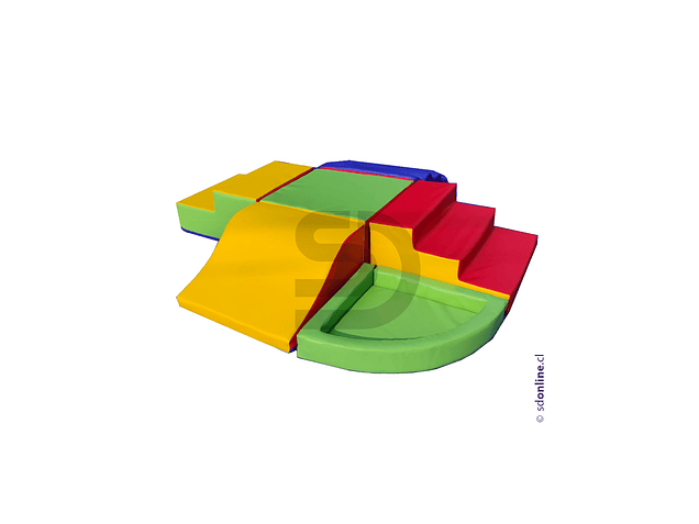 Set espuma mobiliario psicomotricidad 6 uds. 1