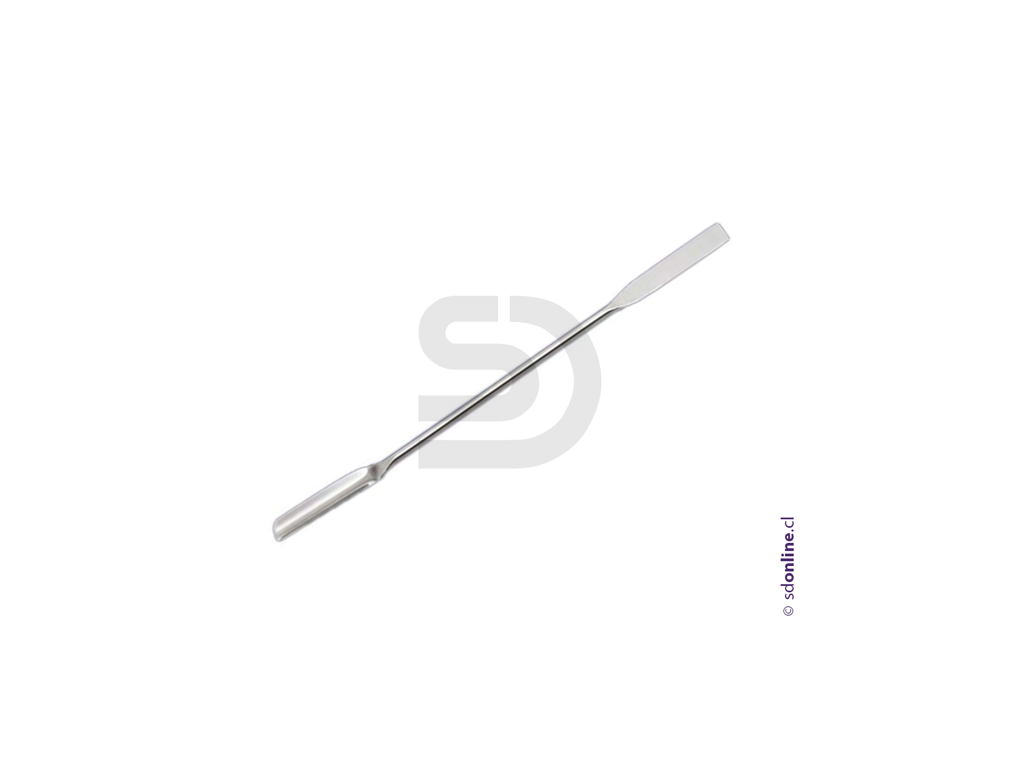 Micro espatula laboratorio acanalada 18Cm 1