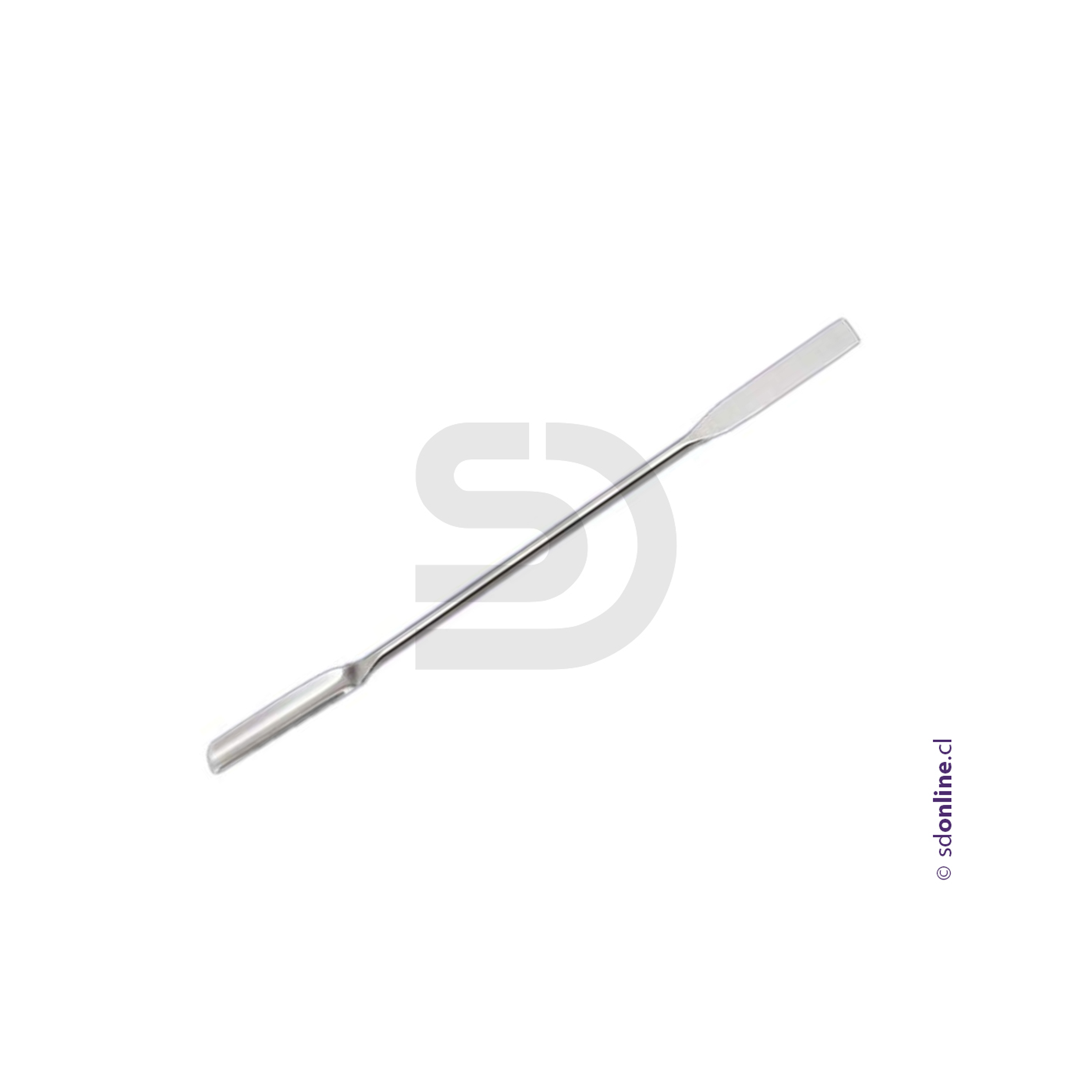Micro espatula laboratorio acanalada 18Cm 1