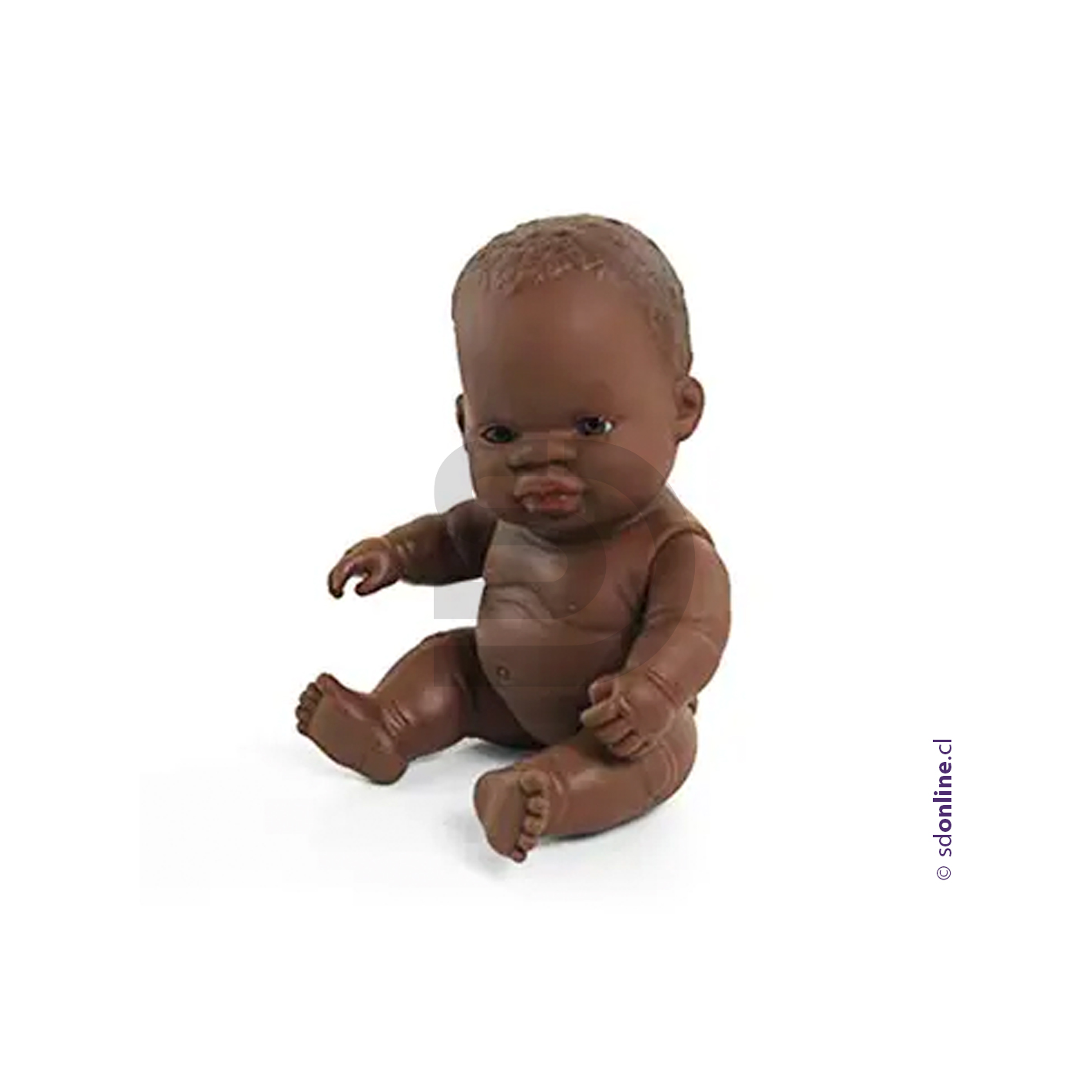 Bebe africano niña 21 cm 1