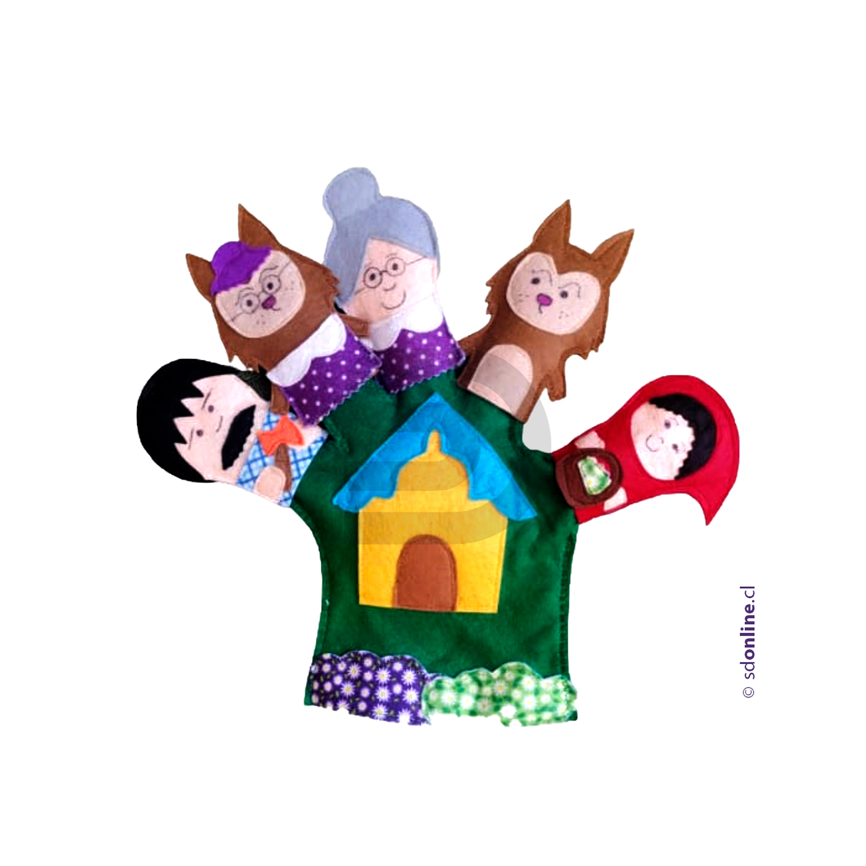 Guante Interactivos - Caperucita Roja 1