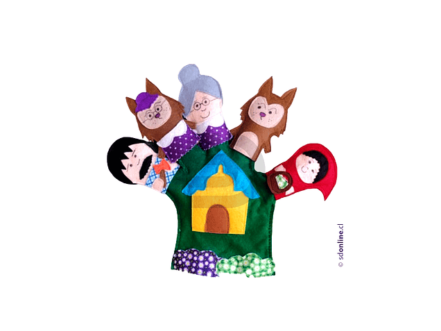 Guante Interactivos - Caperucita Roja 1