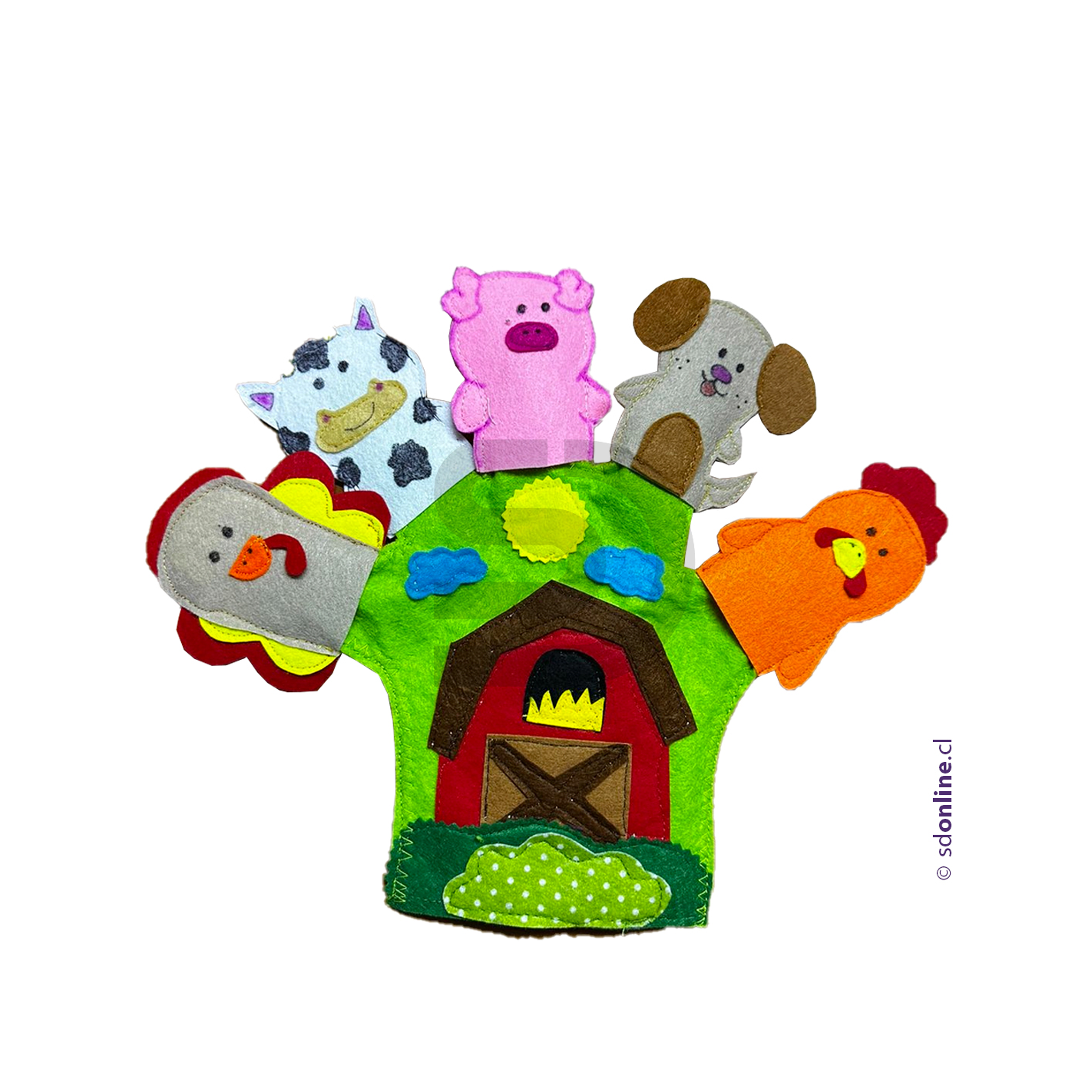 Guante Interactivos - Animales de la granja 1