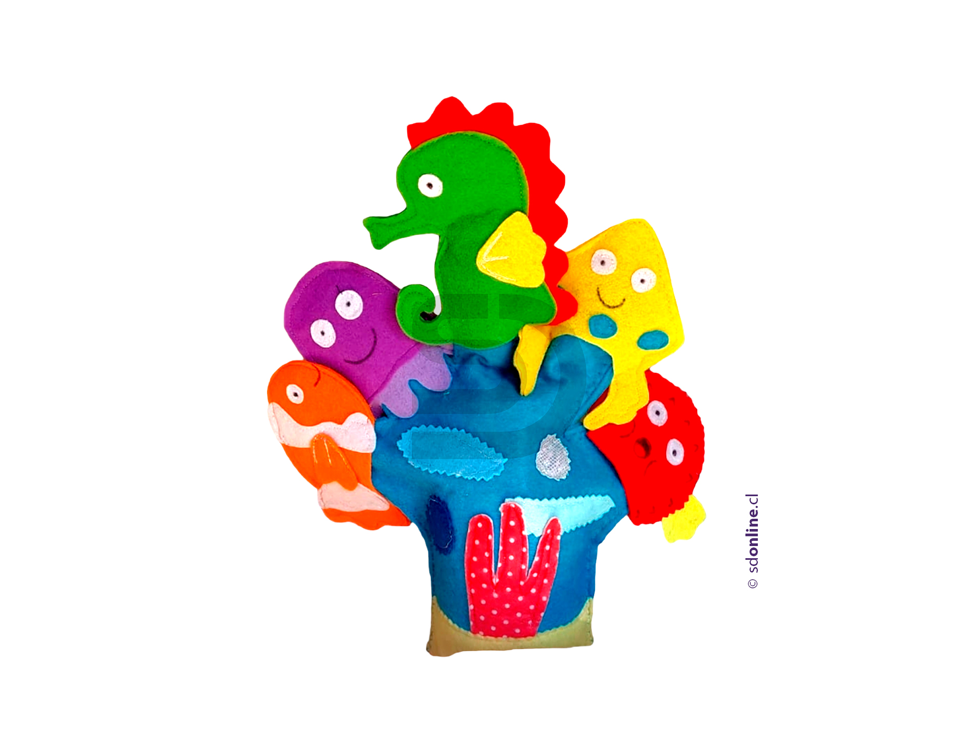 Guante Interactivos - Animales del mar 1