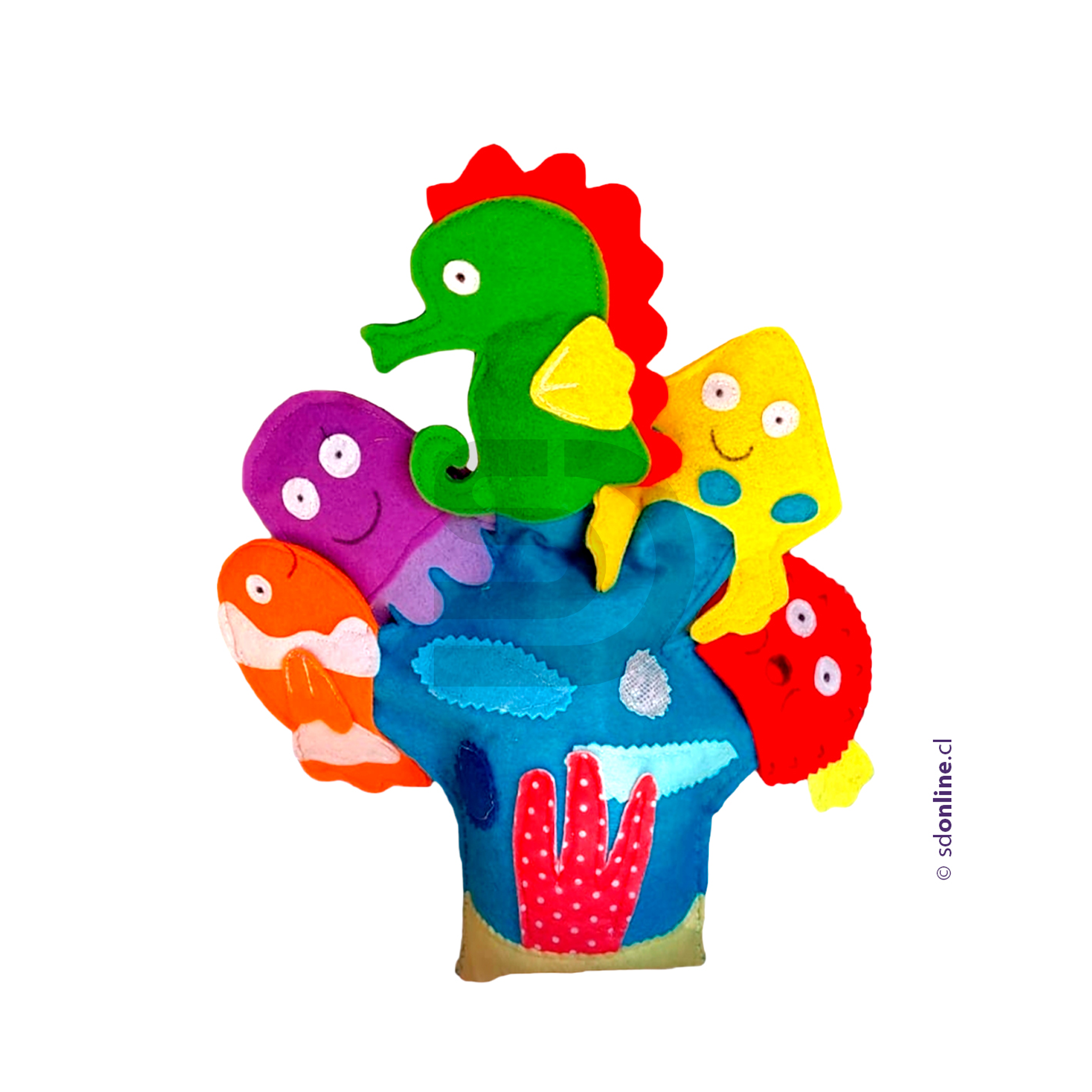 Guante Interactivos - Animales del mar 1