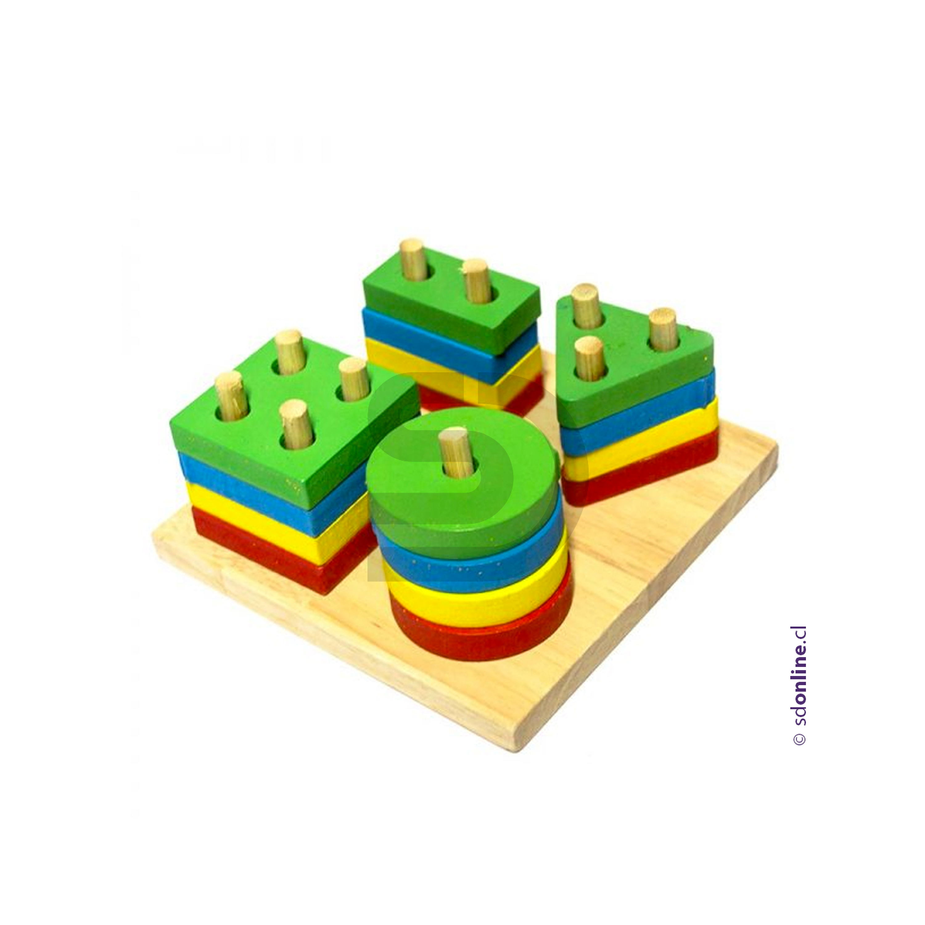 Figuras geométricas para apilar 2