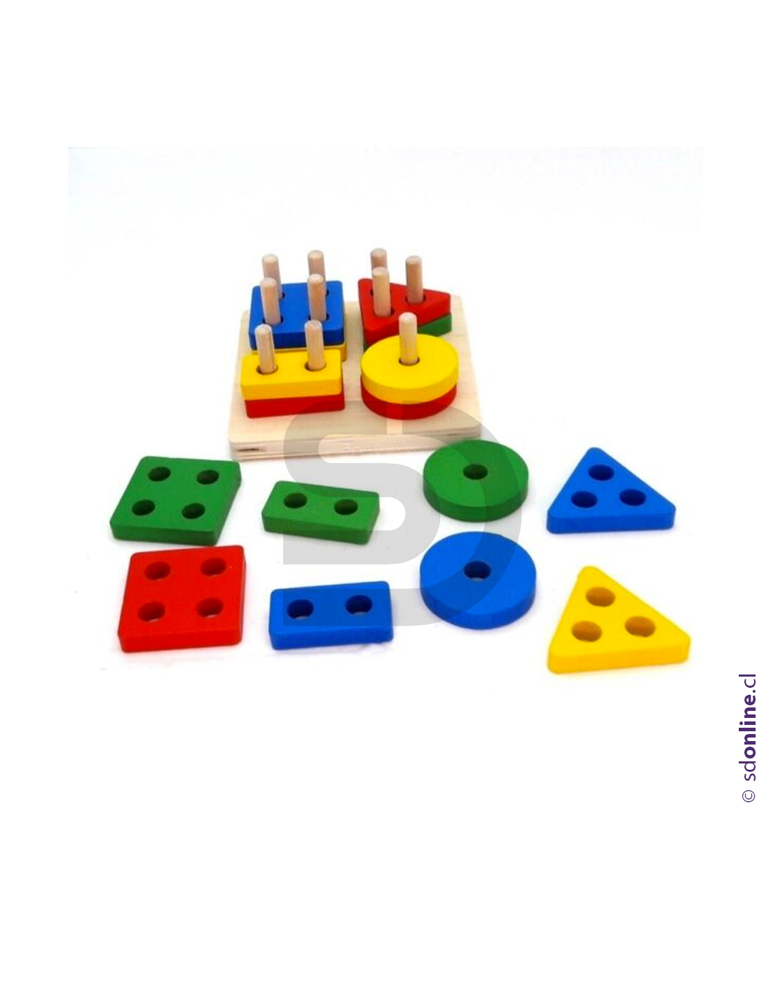 Figuras geométricas para apilar