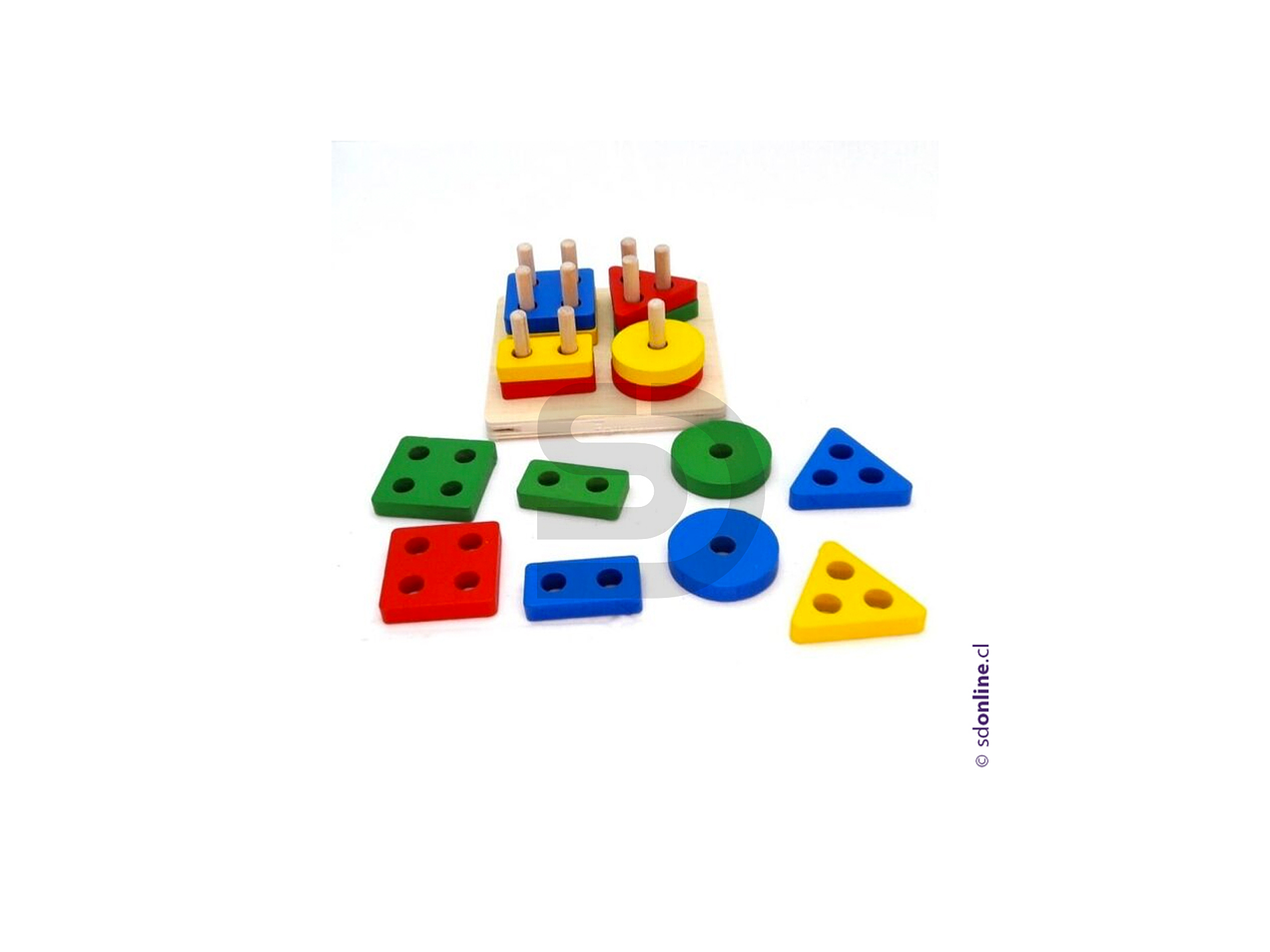 Figuras geométricas para apilar 1