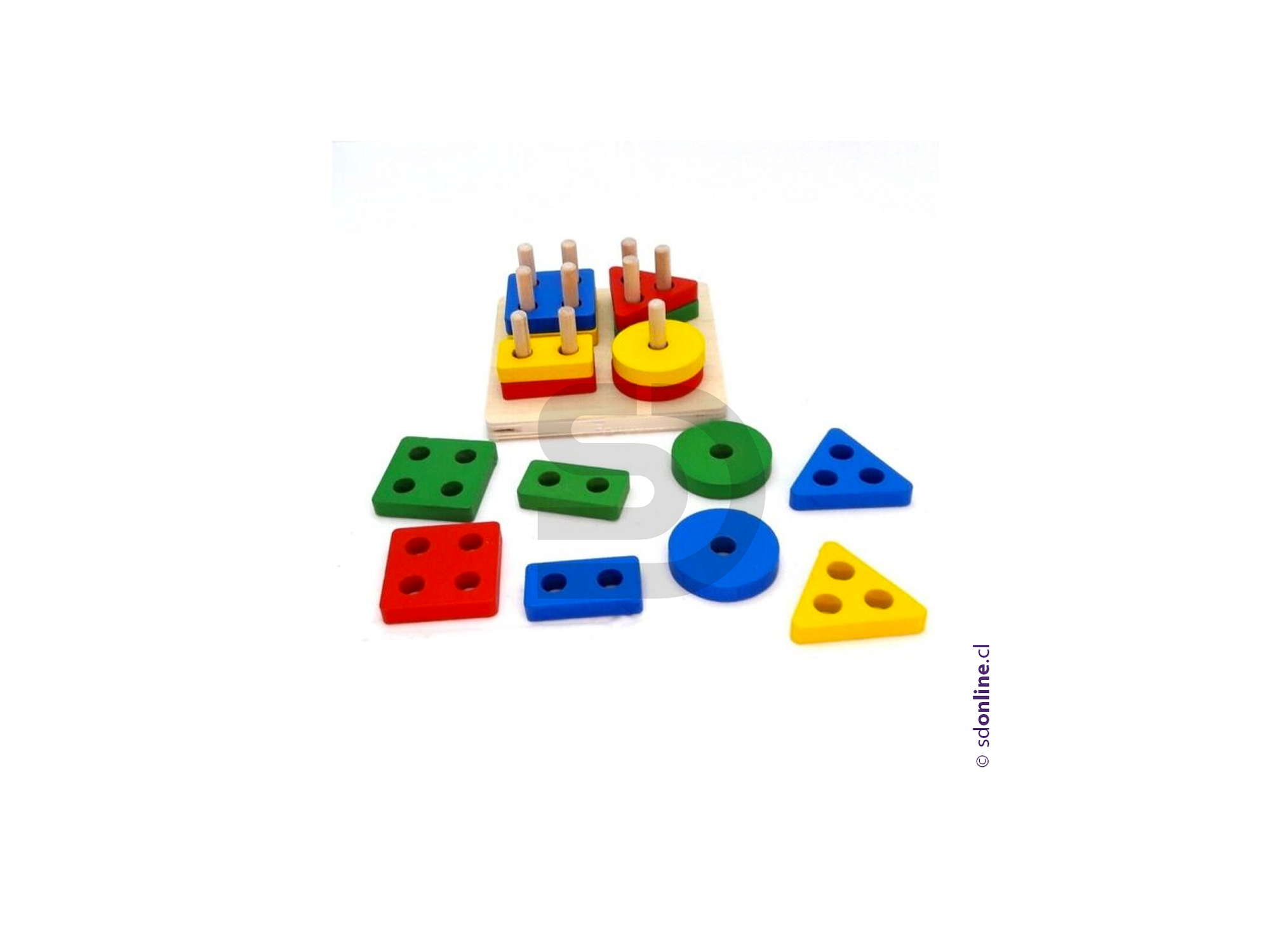 Figuras geométricas para apilar 1