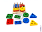 Figuras geométricas para apilar - Miniatura 1